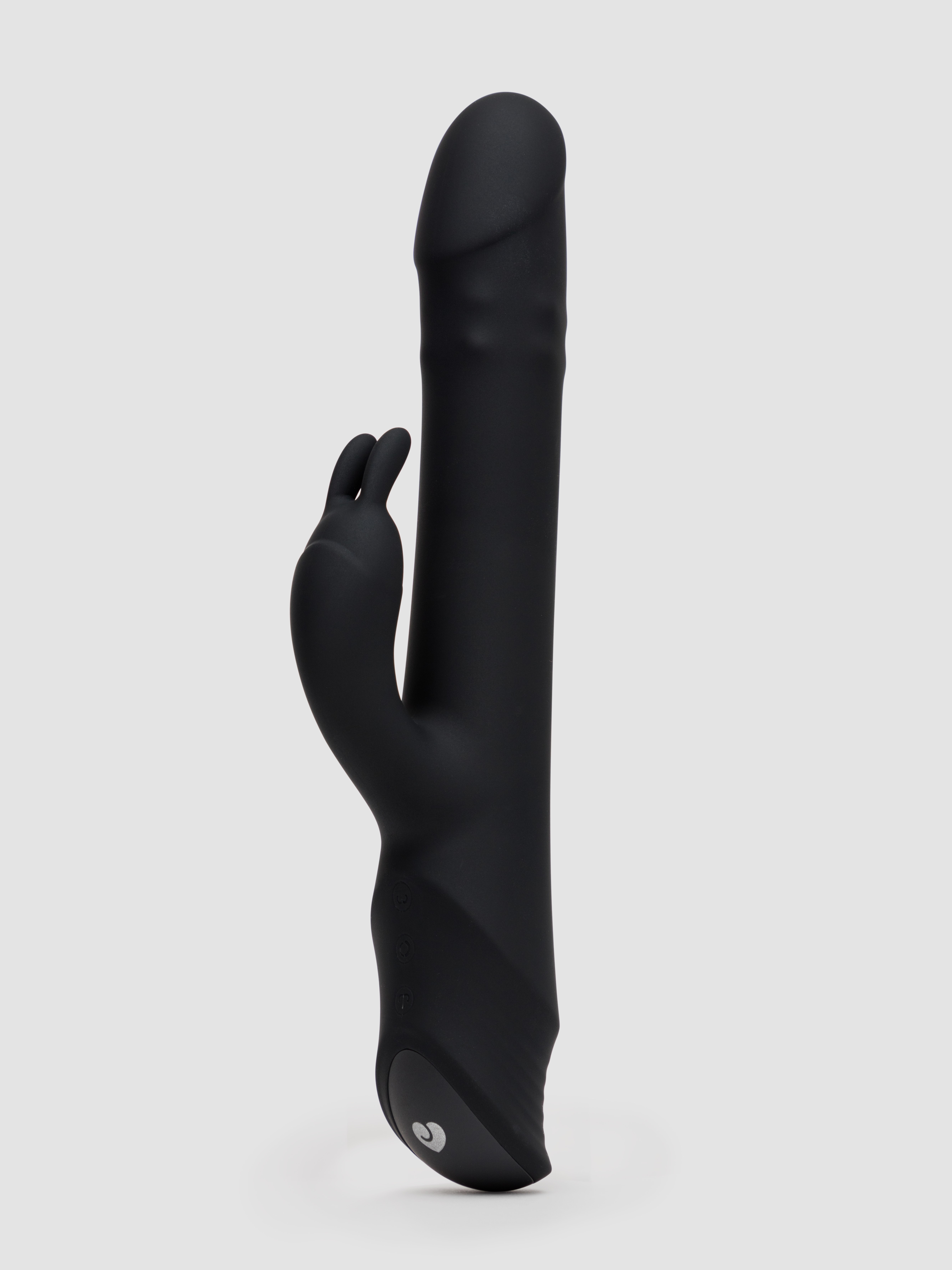 Image of Lovehoney Love Thruster Rechargeable Thrusting Rabbit Vibrator - Black