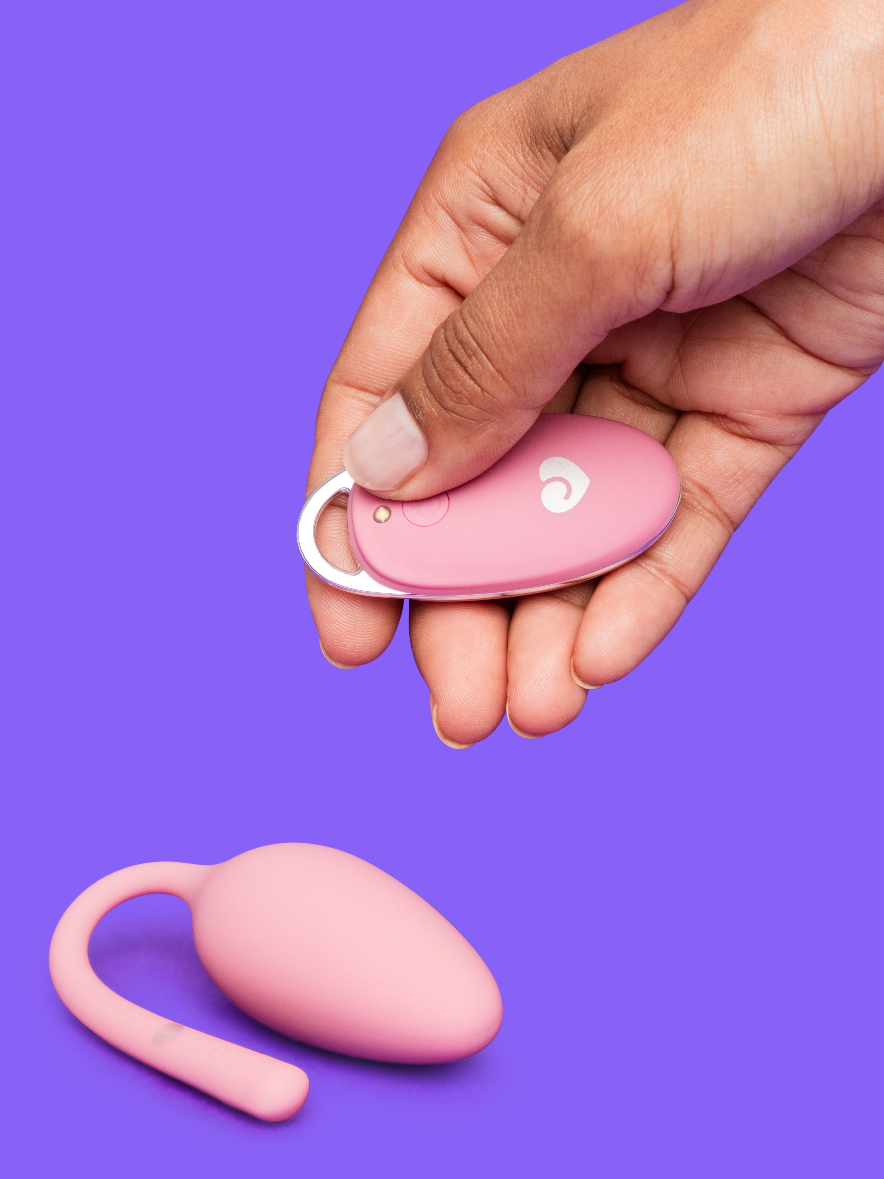 Lovehoney mon ami Remote Control Vibrating Love Egg, Pink, hi-res