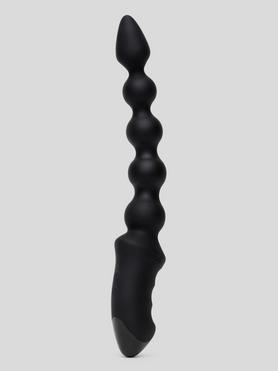 Nexus Bendz Posable Rechargeable Silicone Vibrating Anal Beads 7.5 Inch