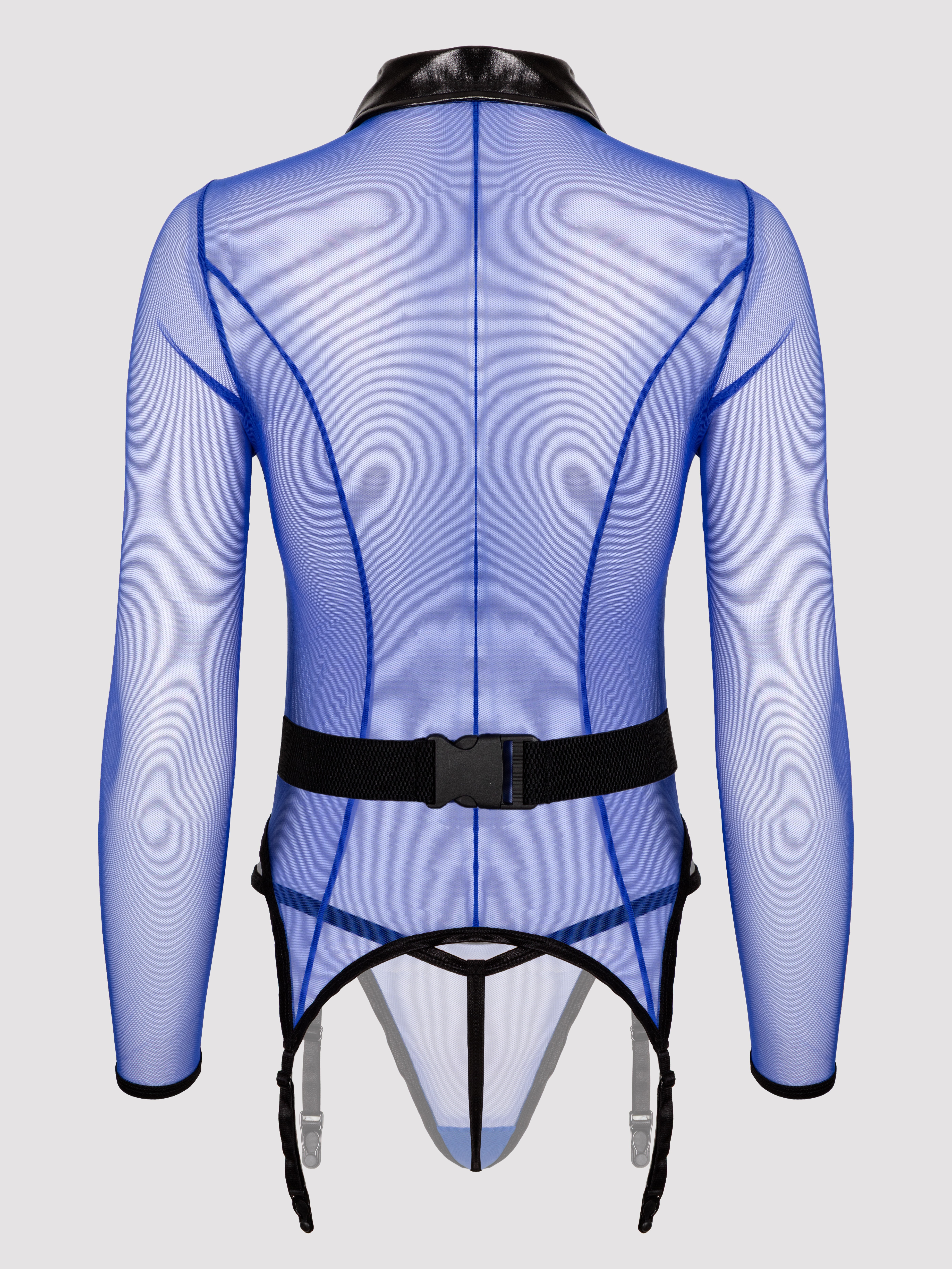 Lovehoney Fantasy Officer Honey Police Costume, Blue, hi-res