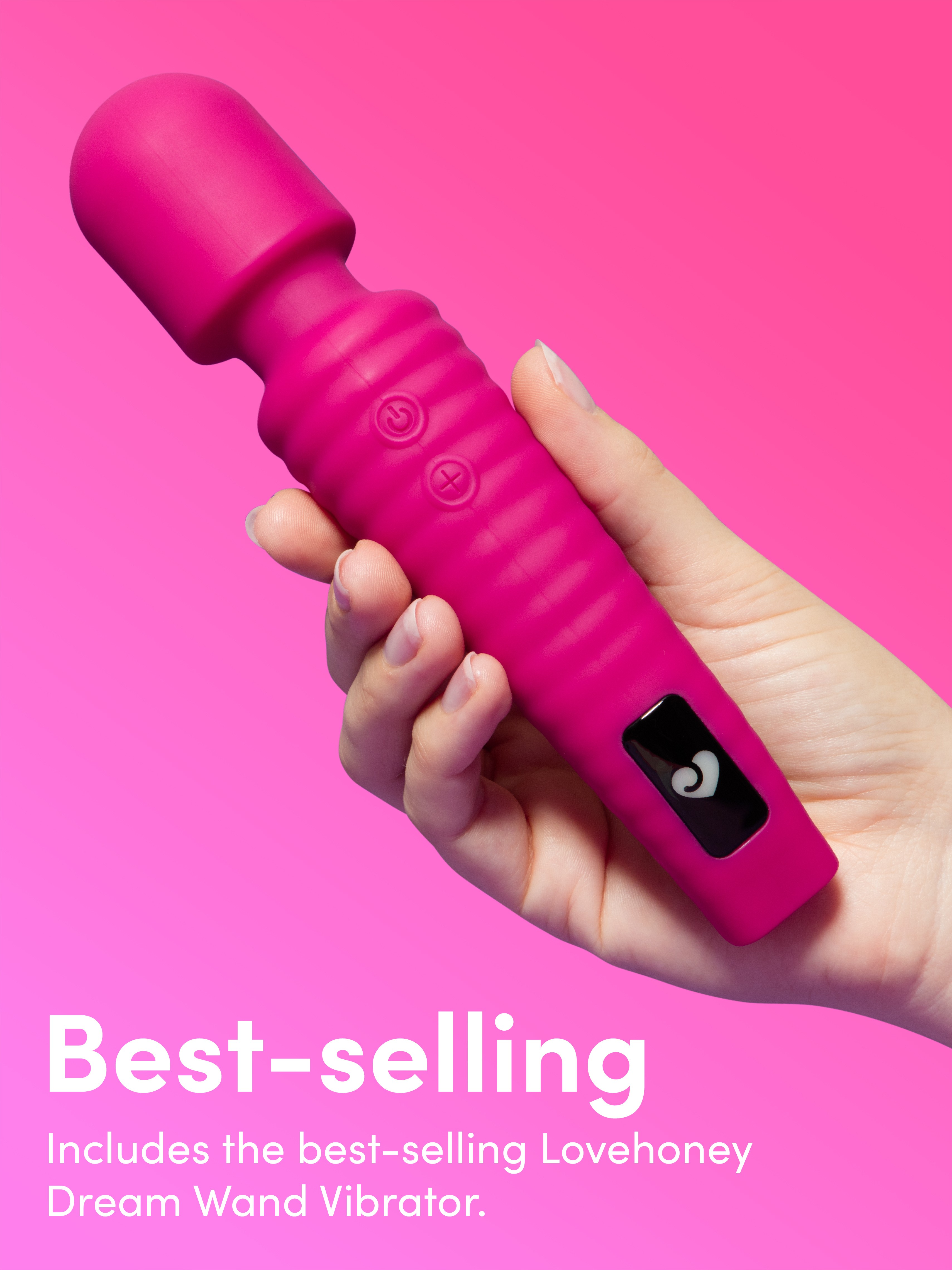 Lovehoney Dream Wand Sex Toy Gift Box (12 Piece), Pink, hi-res