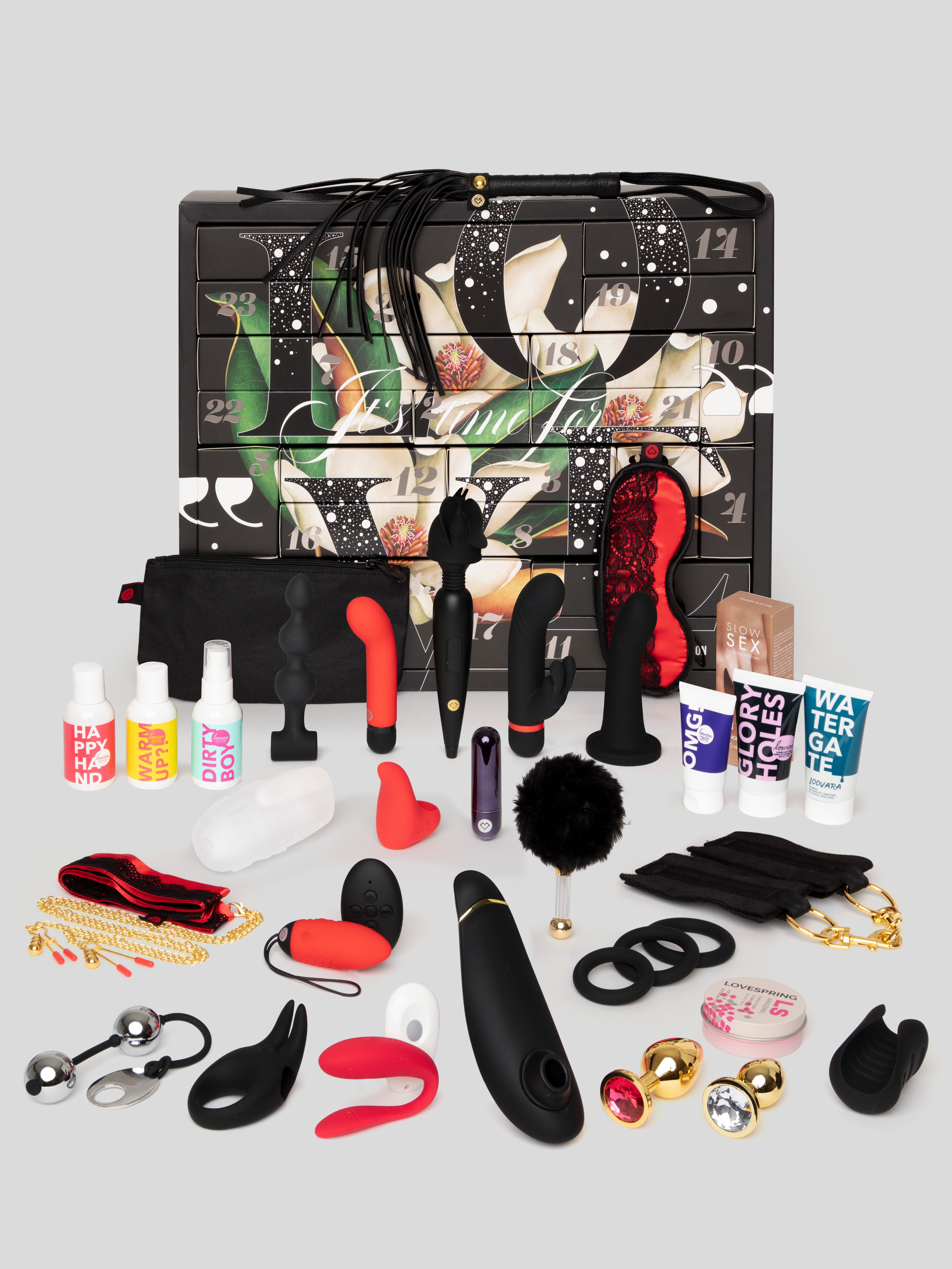 Amorana Deluxe 24 Days Advent Calendar , Black, hi-res