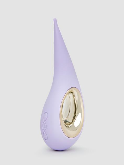 Lelo Dot Rechargeable Silicone Clitoral Vibrator , Purple, hi-res