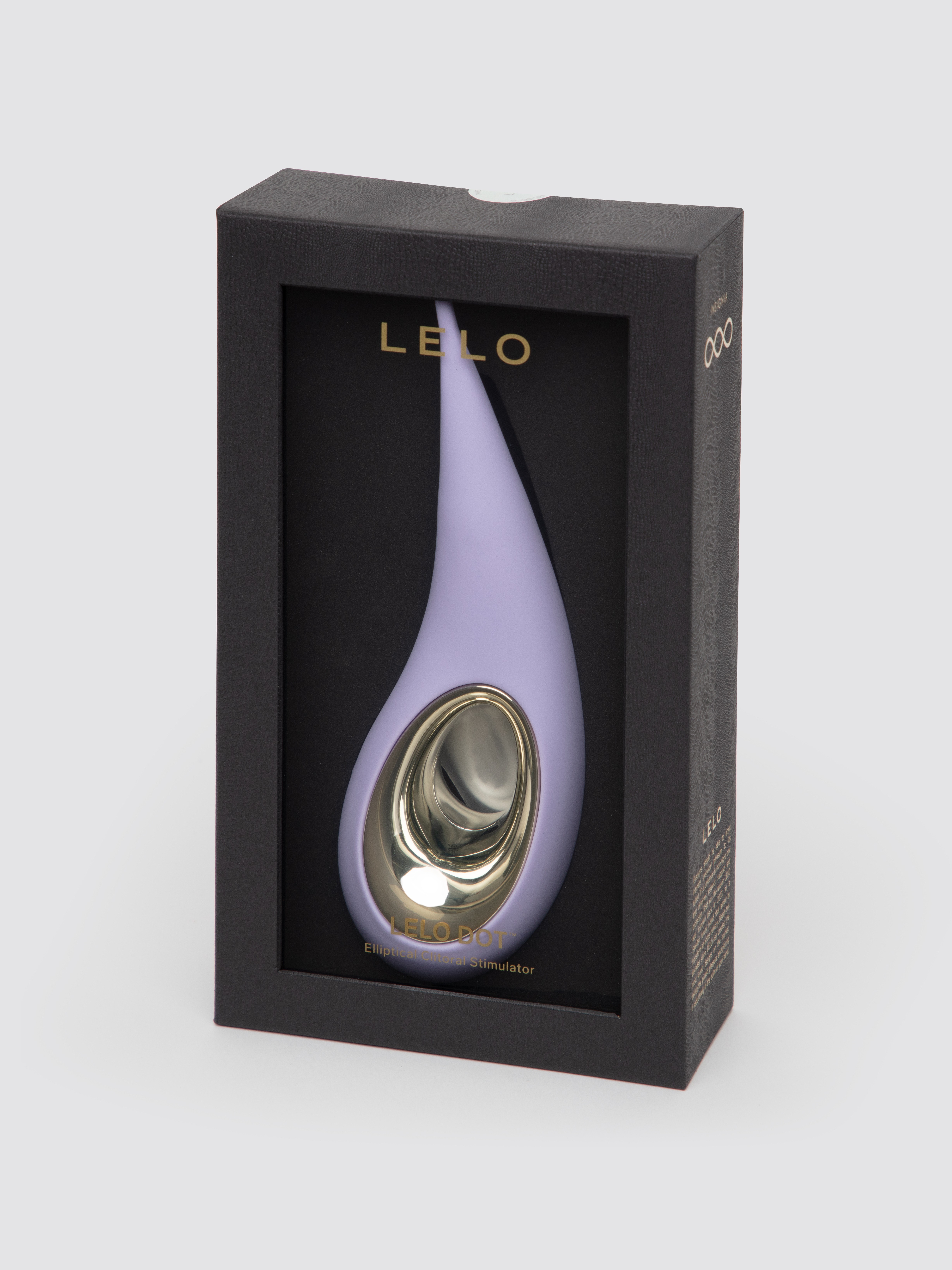 Lelo Dot Rechargeable Silicone Clitoral Vibrator , Purple, hi-res