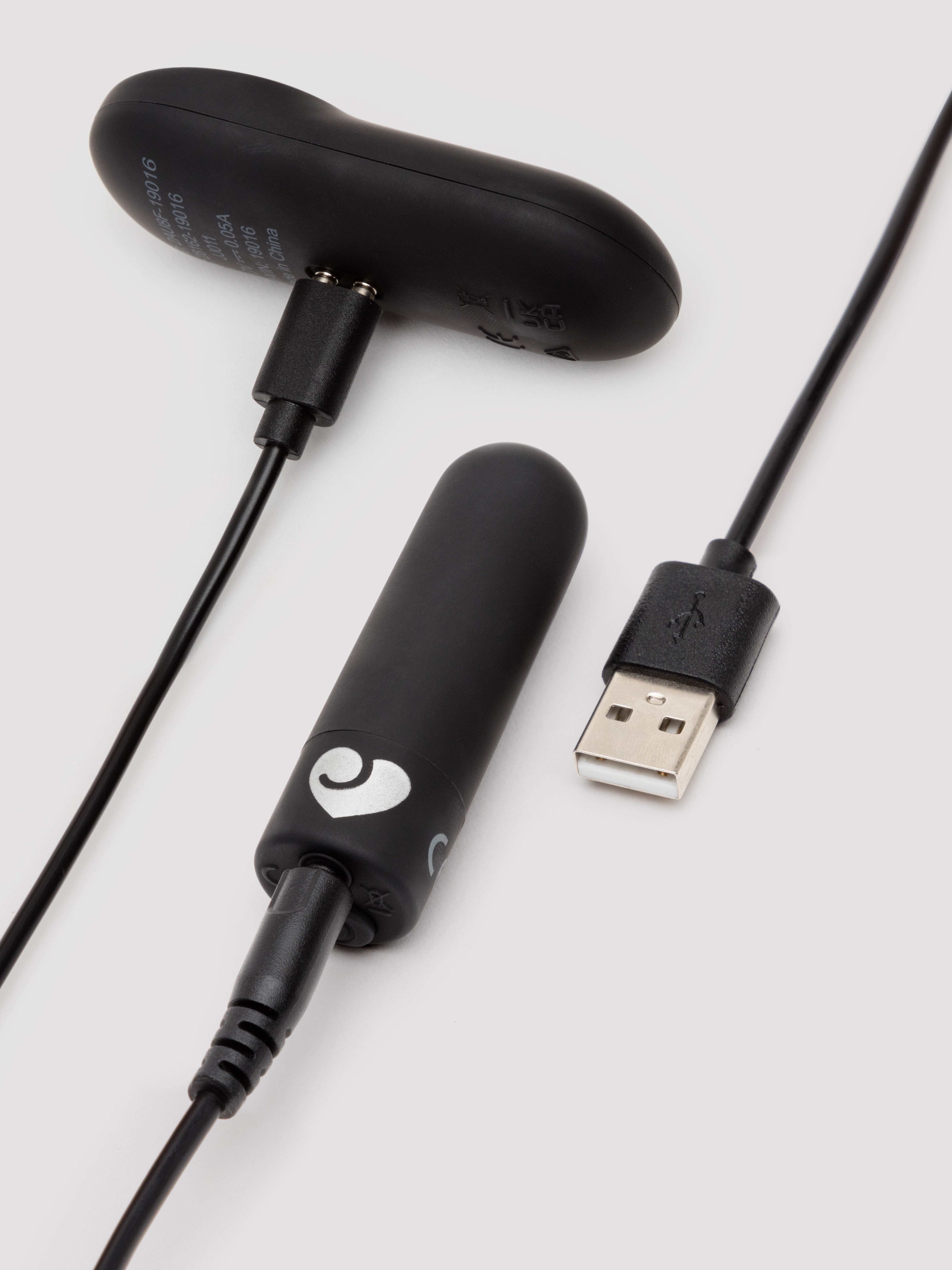 Lovehoney Fired Up Remote Control Bullet Vibrator, Black, hi-res