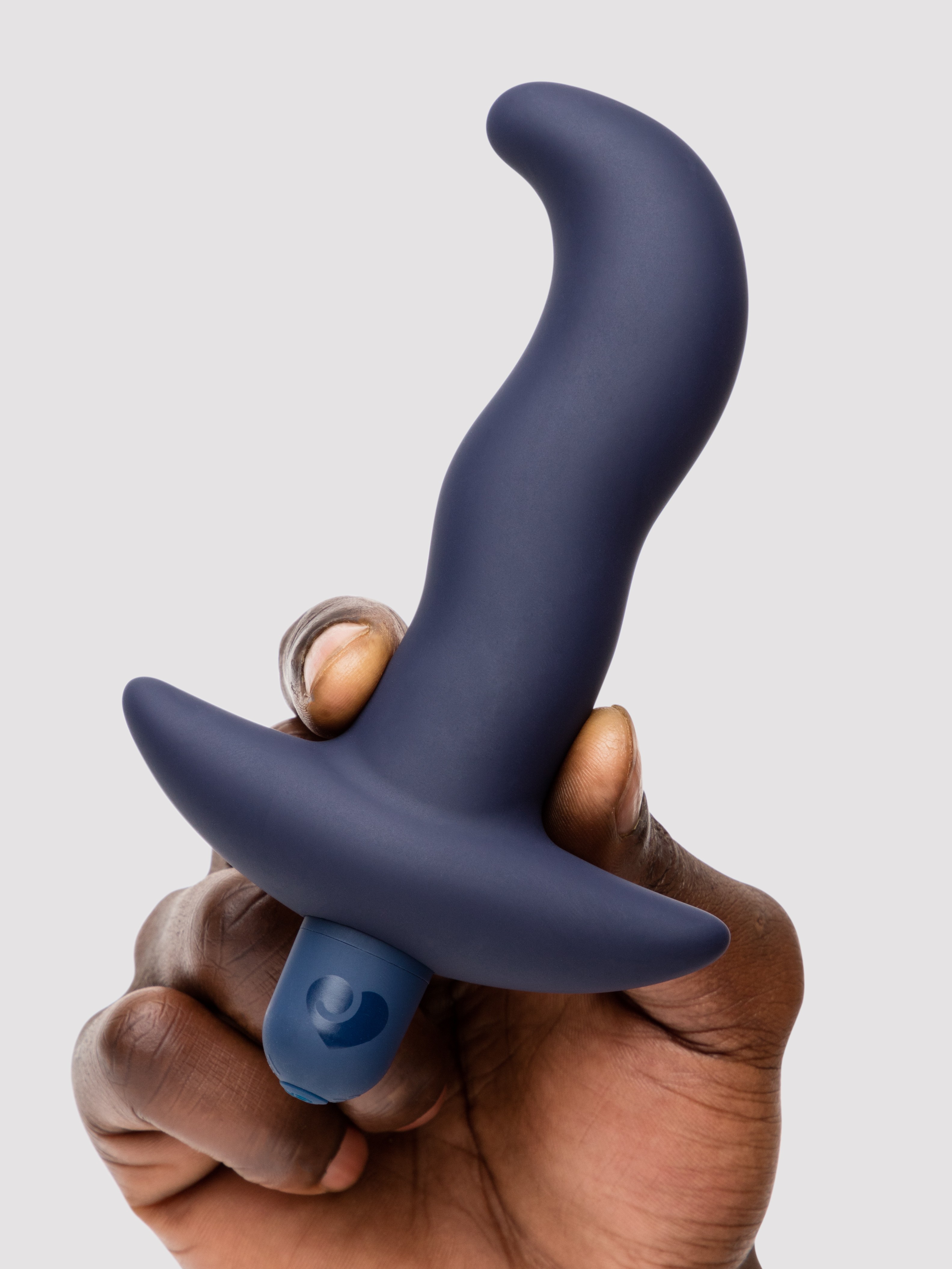 Lovehoney Ripple Rider Rechargeable Vibrating Prostate Massager, Navy, hi-res