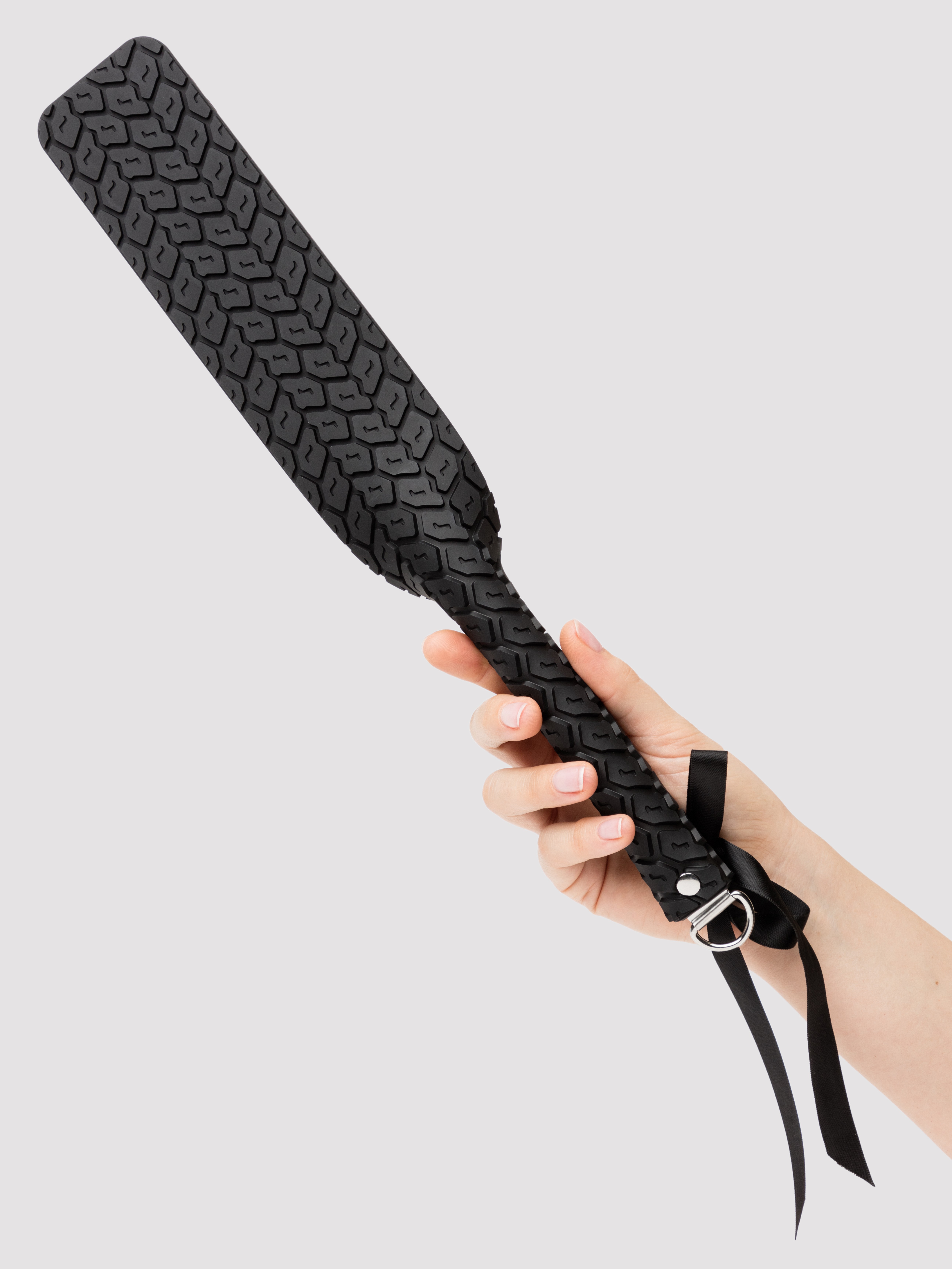 Sei Mio Double-Sided Tyre Spanking Paddle, Black, hi-res