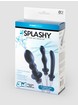 Hydro Series Silicone Shower Spraying Anal Douche Set, Black, hi-res