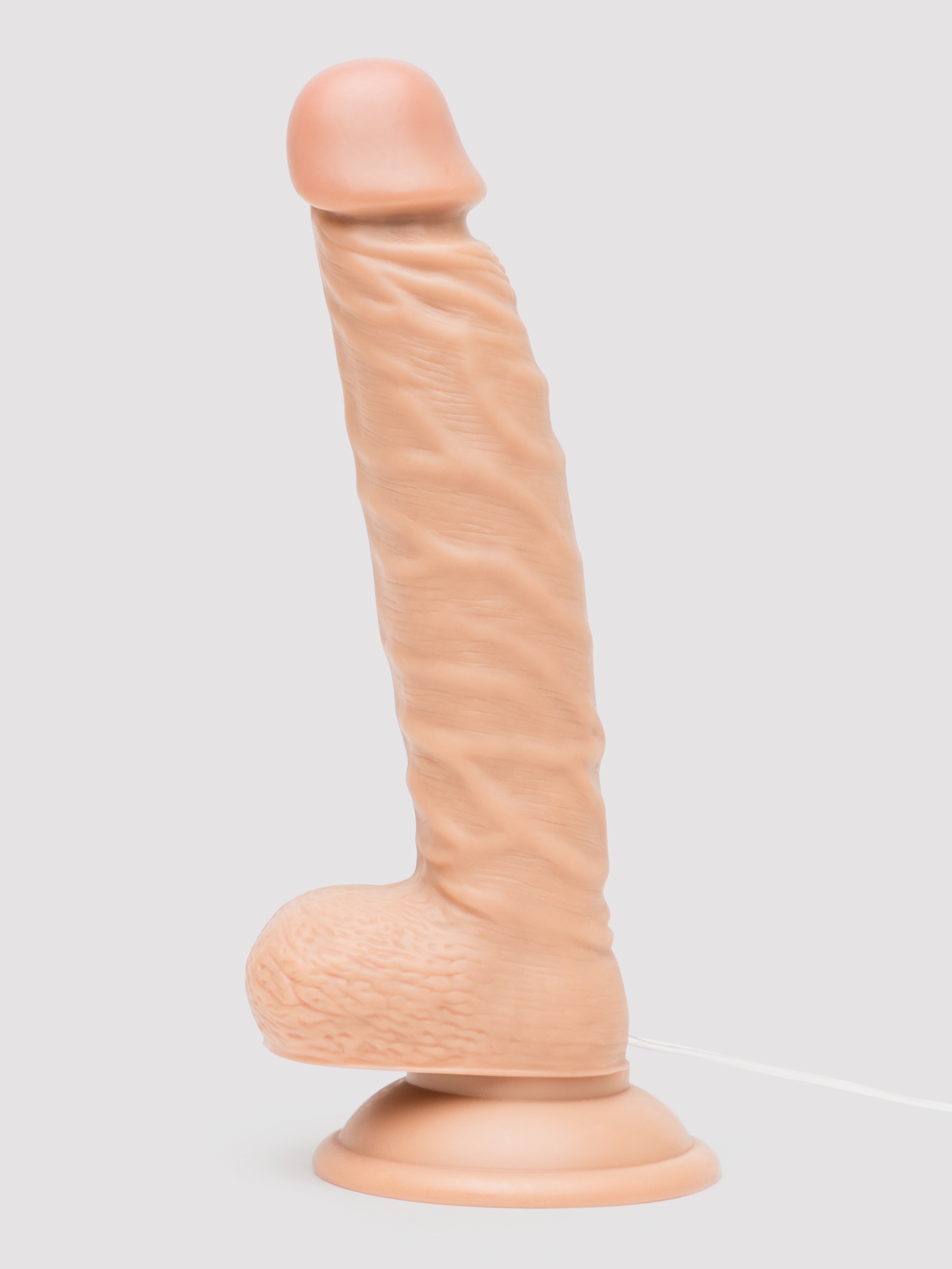 Lifelike Lover Classic Realistic Dildo Vibrator 8 Inch, Flesh Tan, hi-res