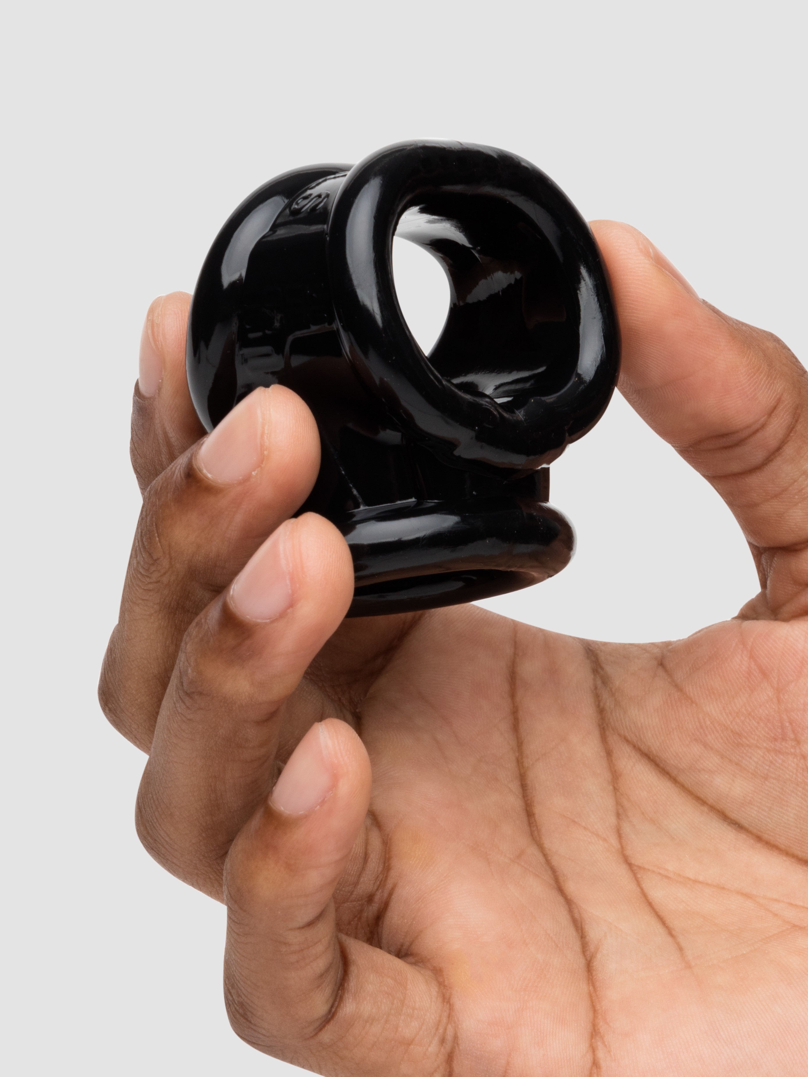 Oxballs Atomic Jock Stretchy Cock and Ball Sleeve , Black, hi-res