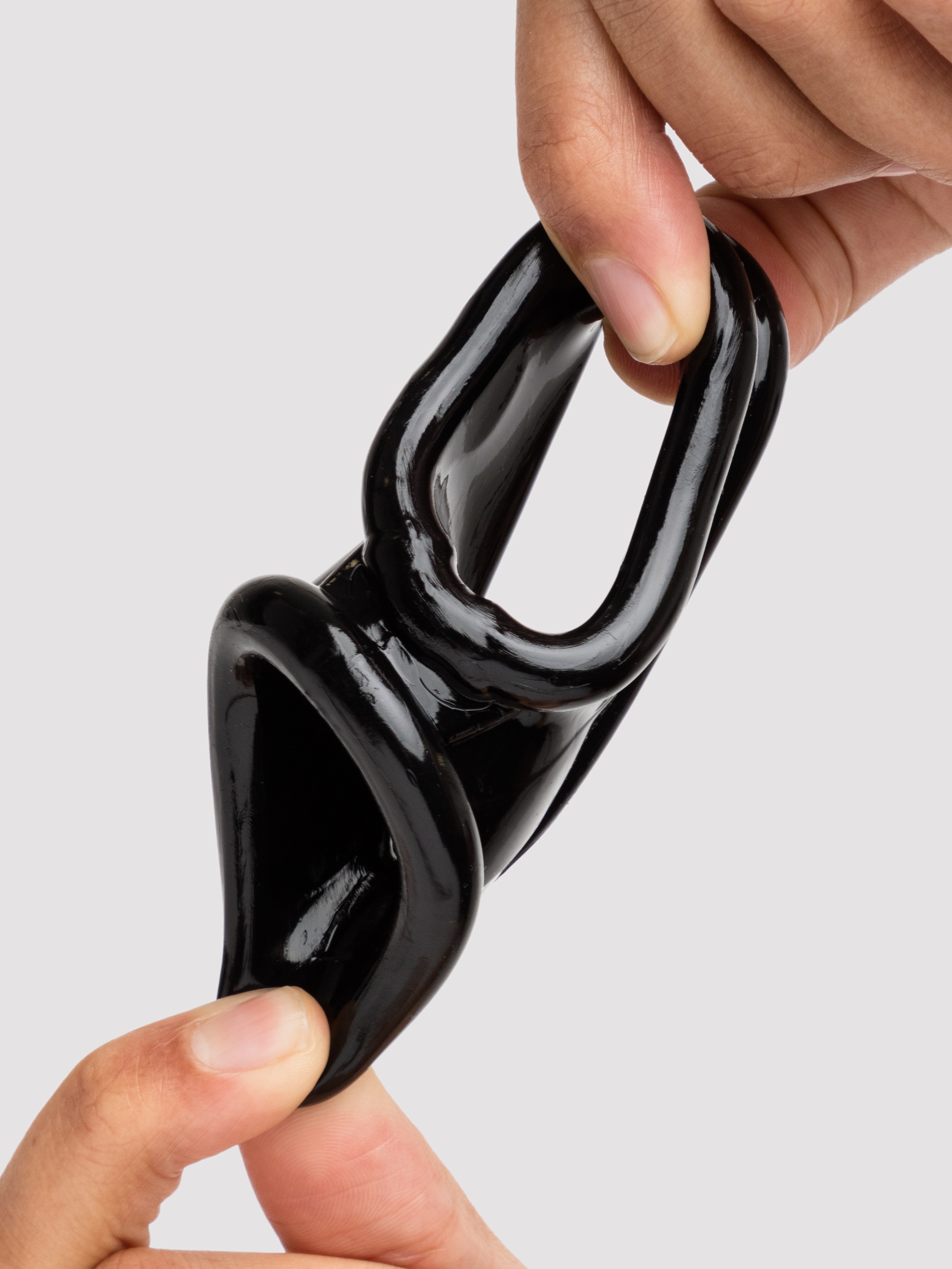 Oxballs Atomic Jock Stretchy Cock and Ball Sleeve , Black, hi-res