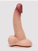 Lifelike Lover Luxe Ultra Realistic Silicone Dildo 6.5 Inch, Flesh Pink, hi-res
