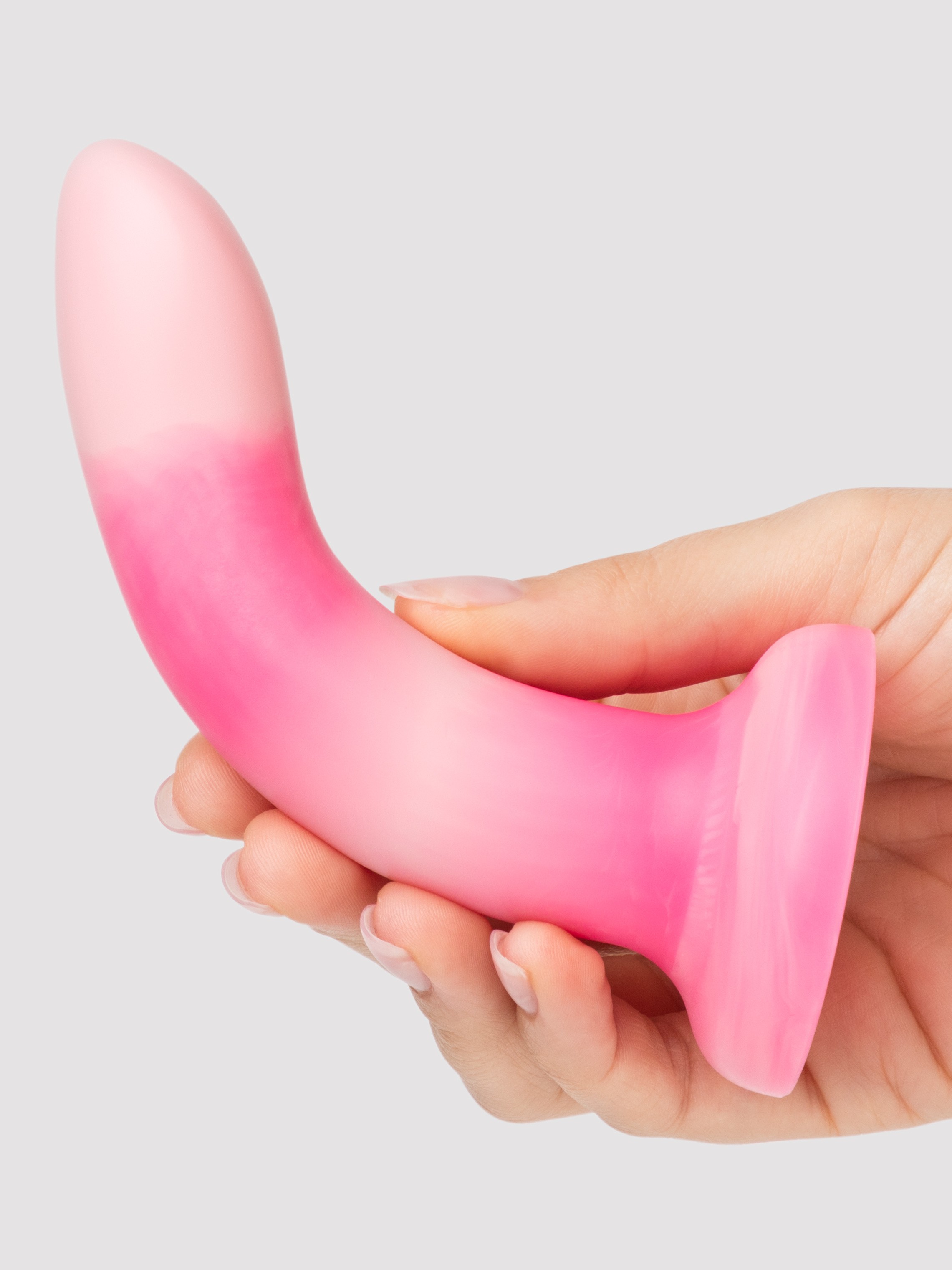 Lovehoney Shape Shifter Posable Super-Soft Silicone Dildo 5 Inch, Pink, hi-res