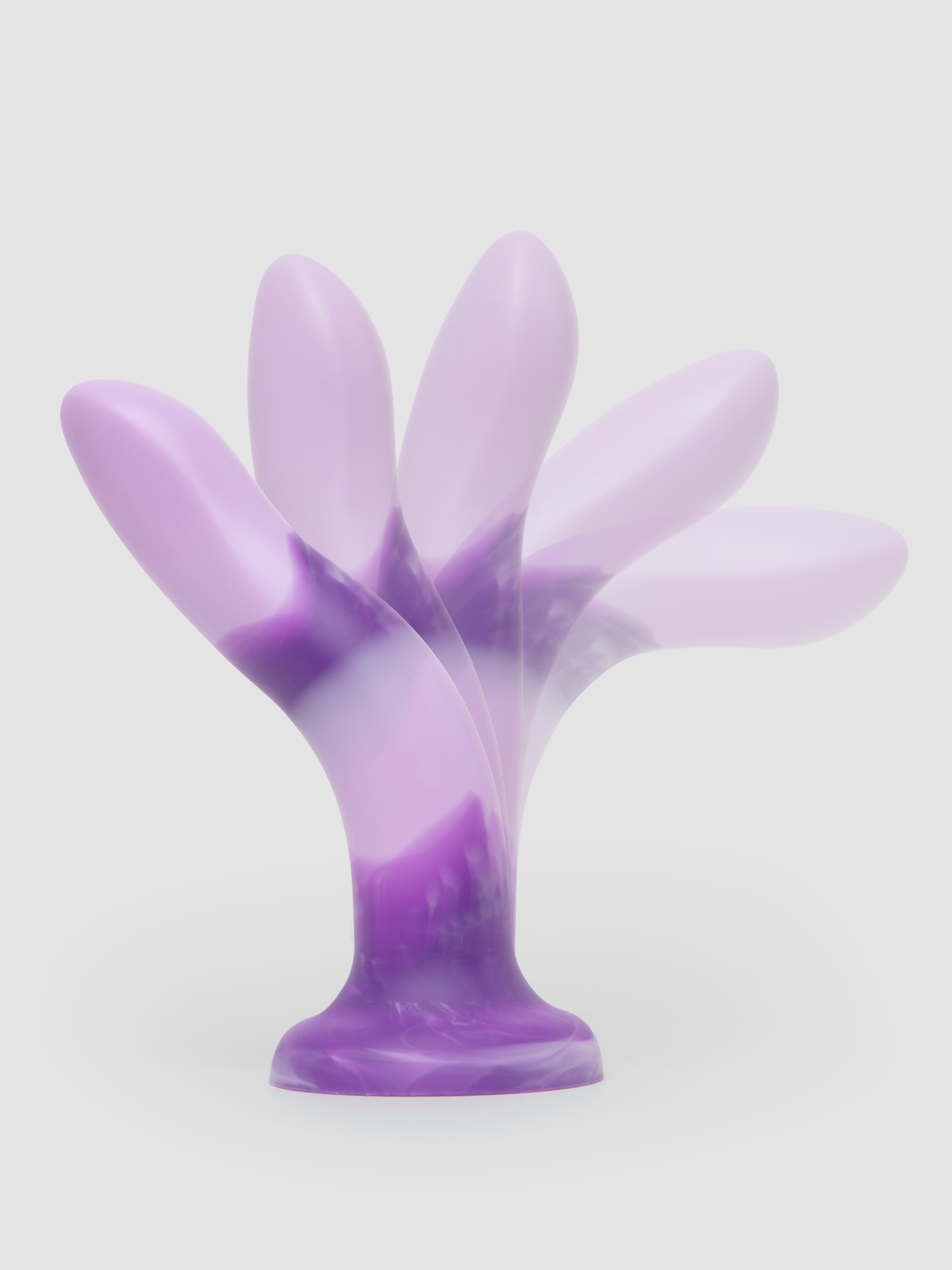 Lovehoney Shape Shifter Posable Super-Soft Silicone Dildo 7 Inch, Purple, hi-res