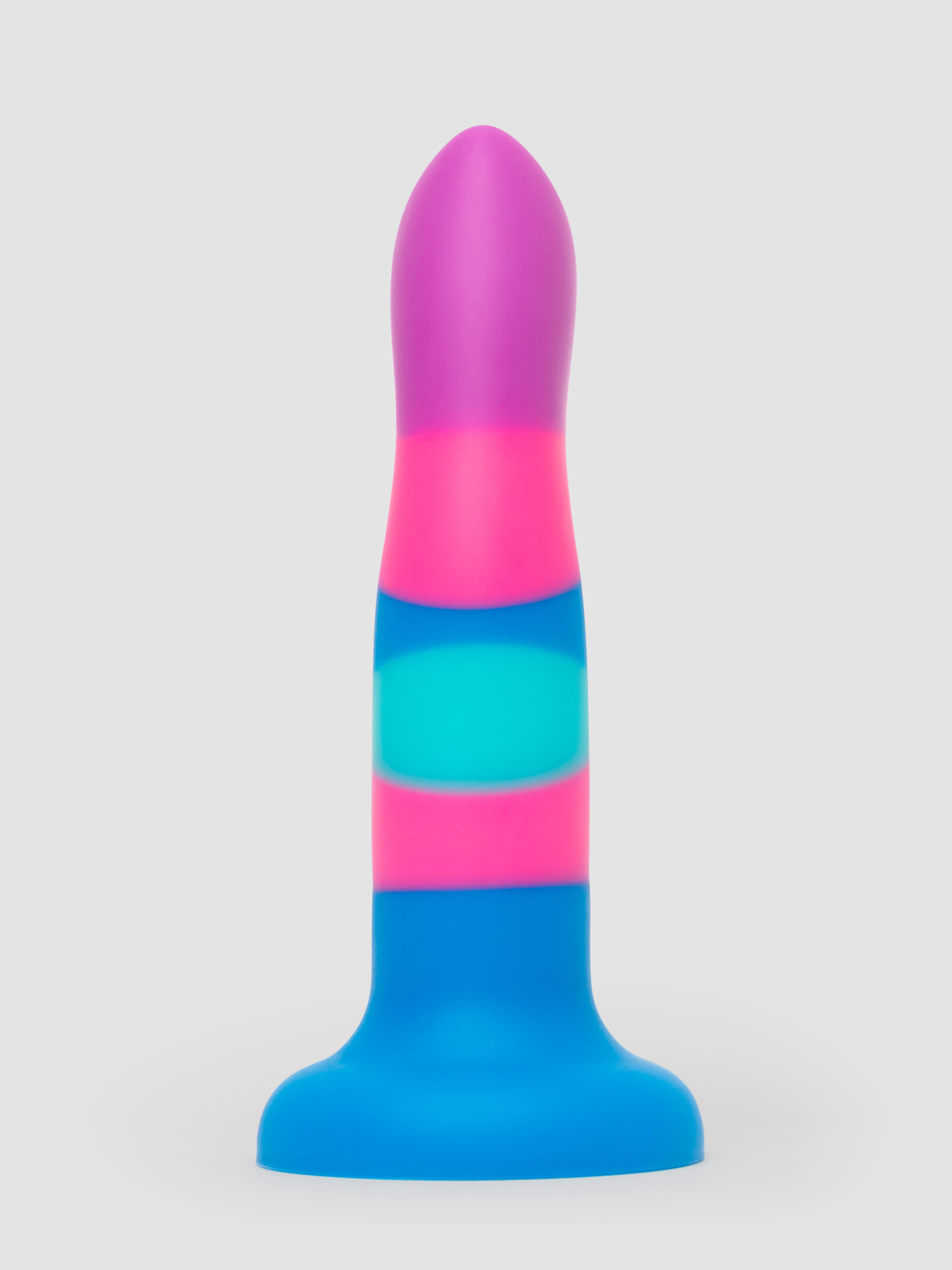 Lovehoney Pleasure Trip Liquid Silicone Non-Realistic Dildo 6 Inch, Pink, hi-res