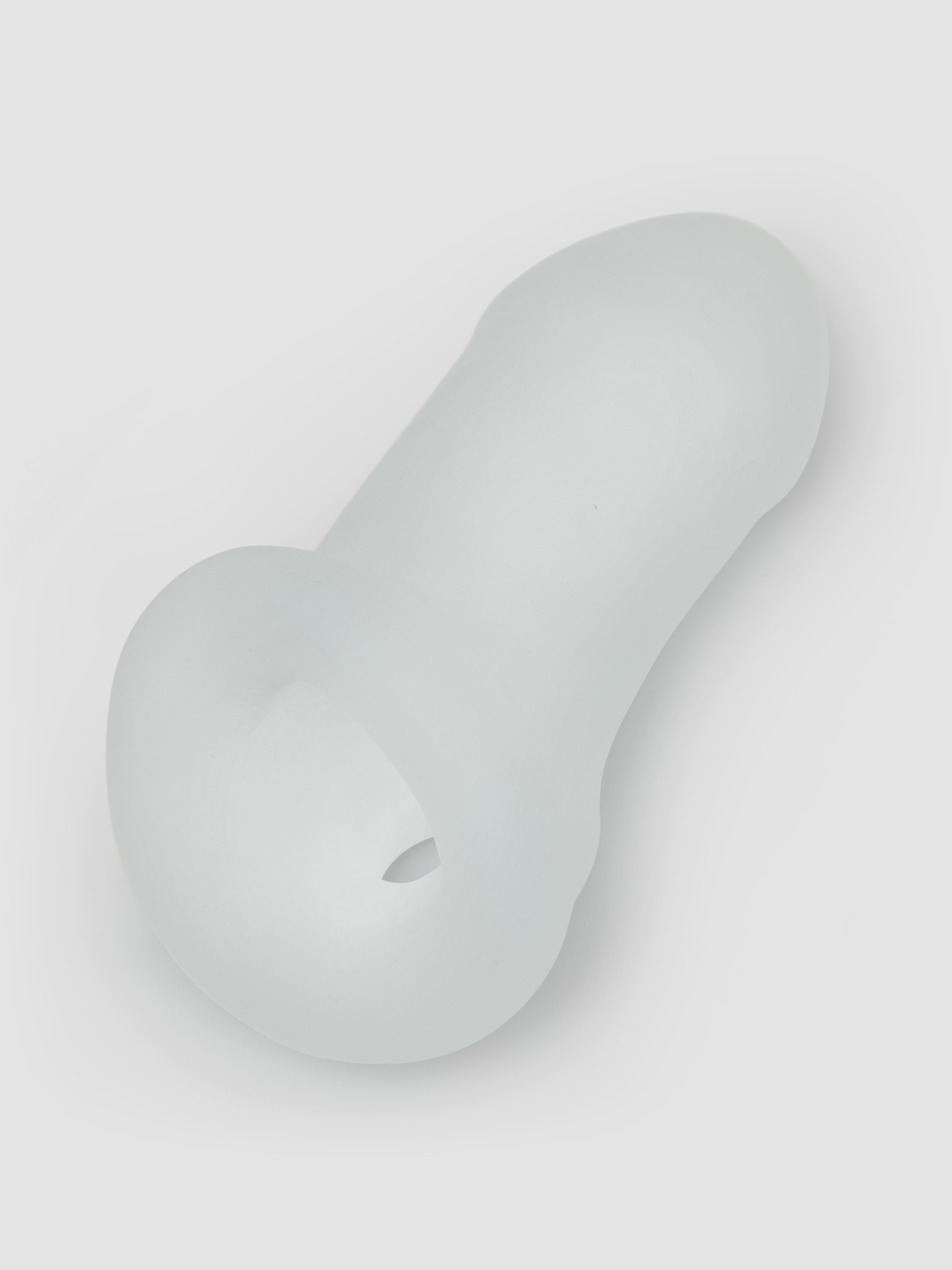 Perfect Fit Fat Boy Ultra Thin 4 Inch Penis Extender Sleeve with Ball Loop, Clear, hi-res