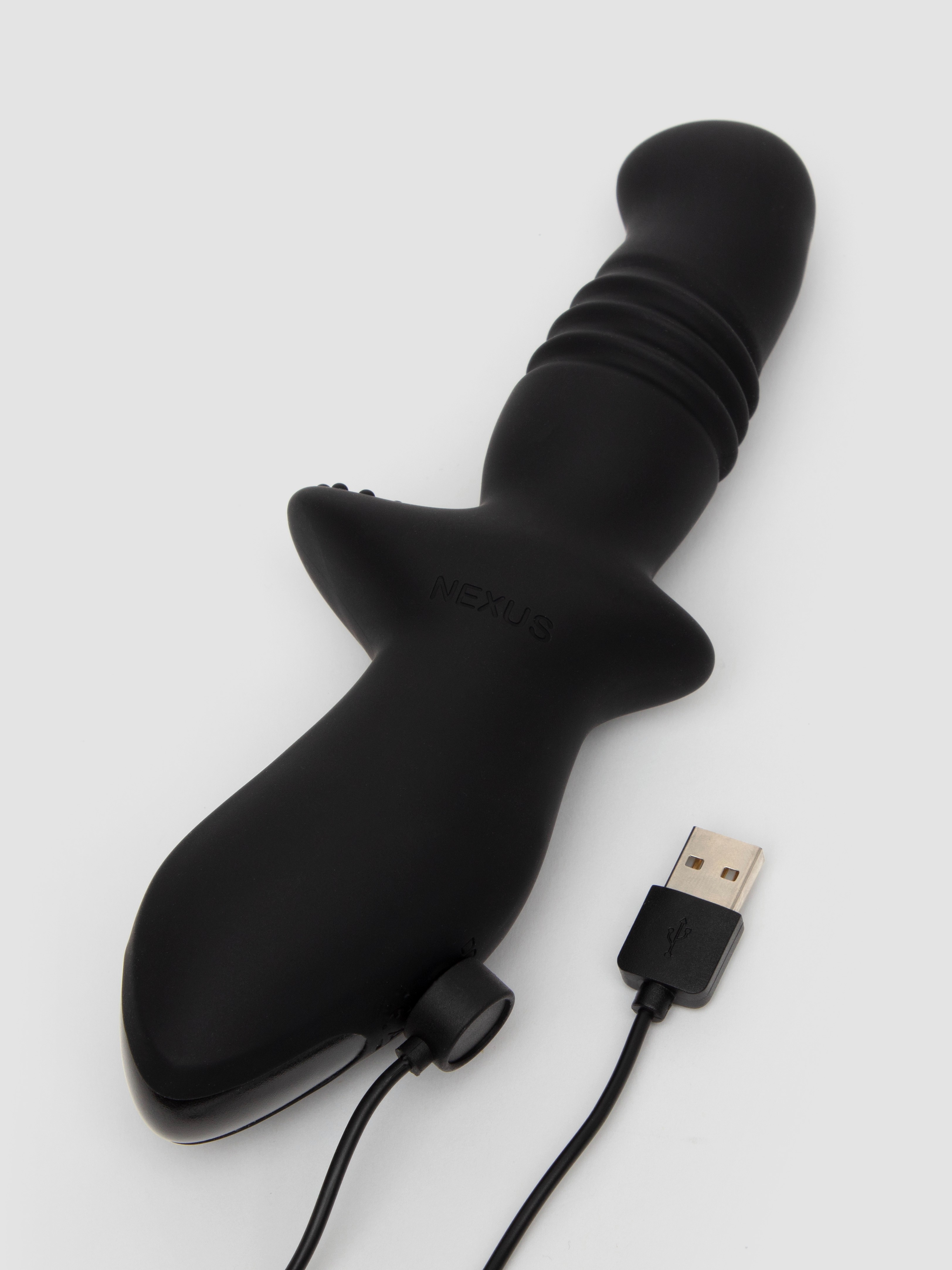 Nexus Thrust Thrusting Prostate Massager, Black, hi-res
