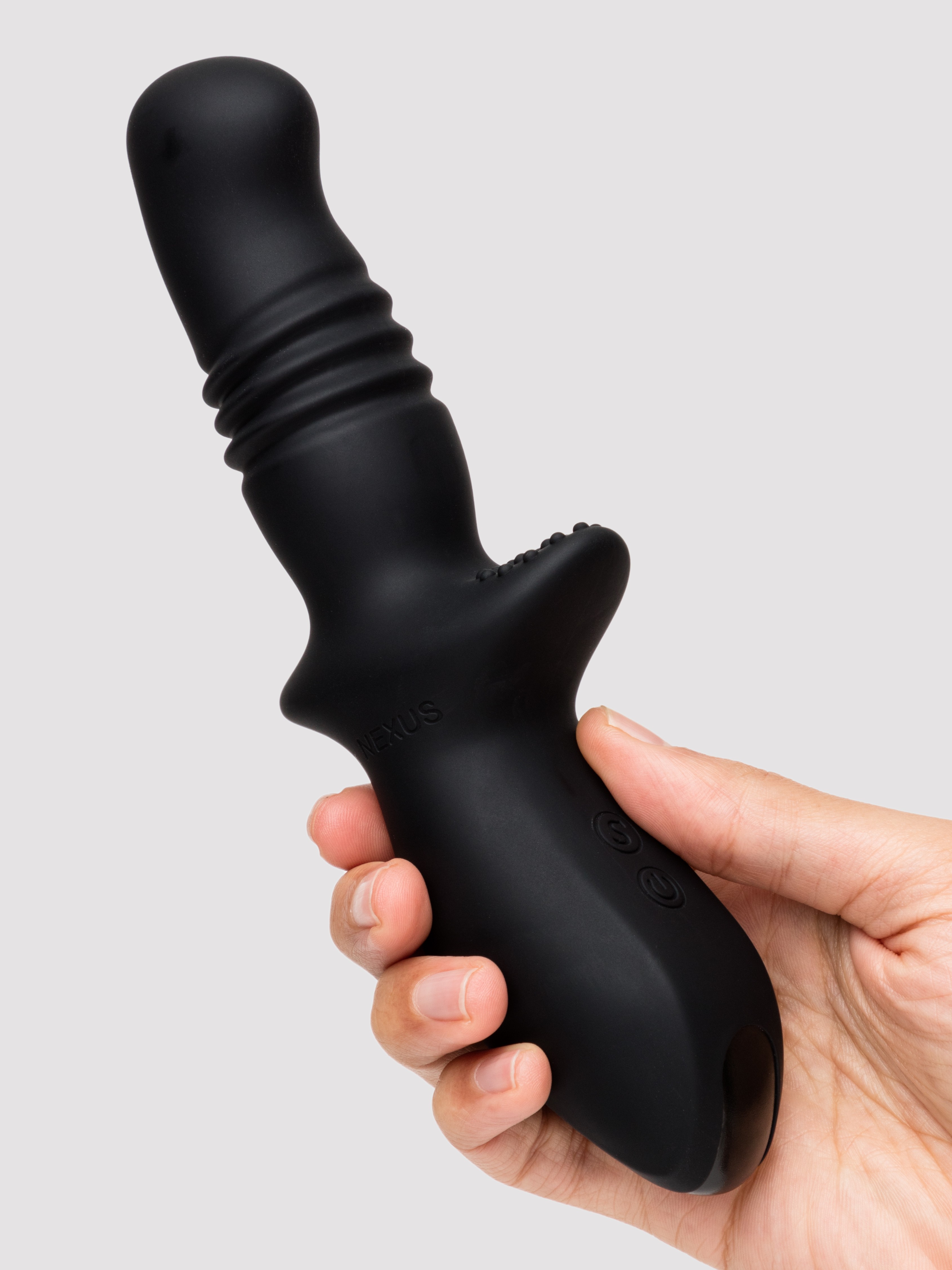 Nexus Thrust Thrusting Prostate Massager, Black, hi-res