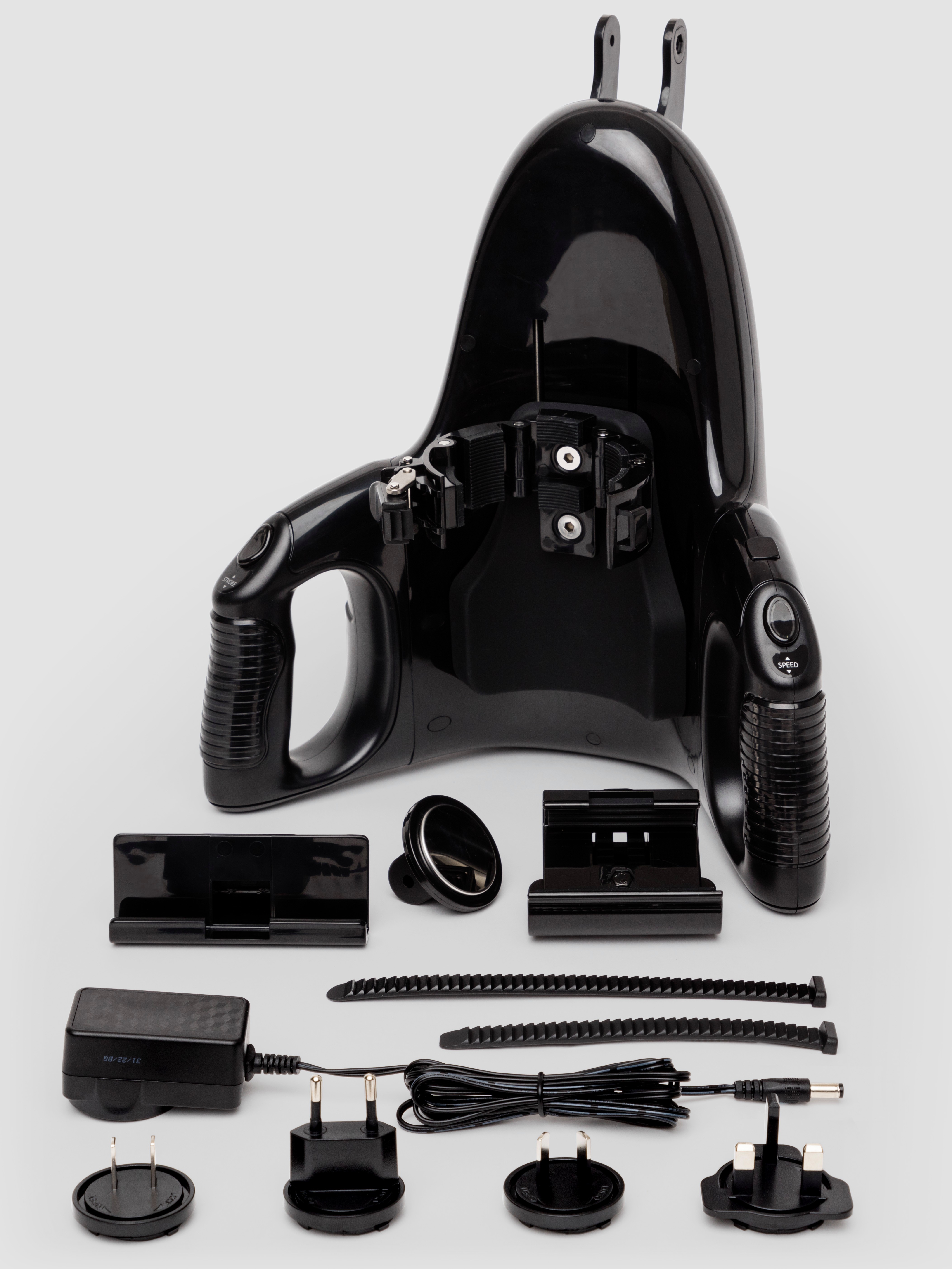 Fleshlight Launch Universal Stroking Simulator, Black, hi-res