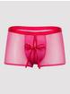 LHM Peek-a-bow Pink Boxer Shorts, Pink, hi-res