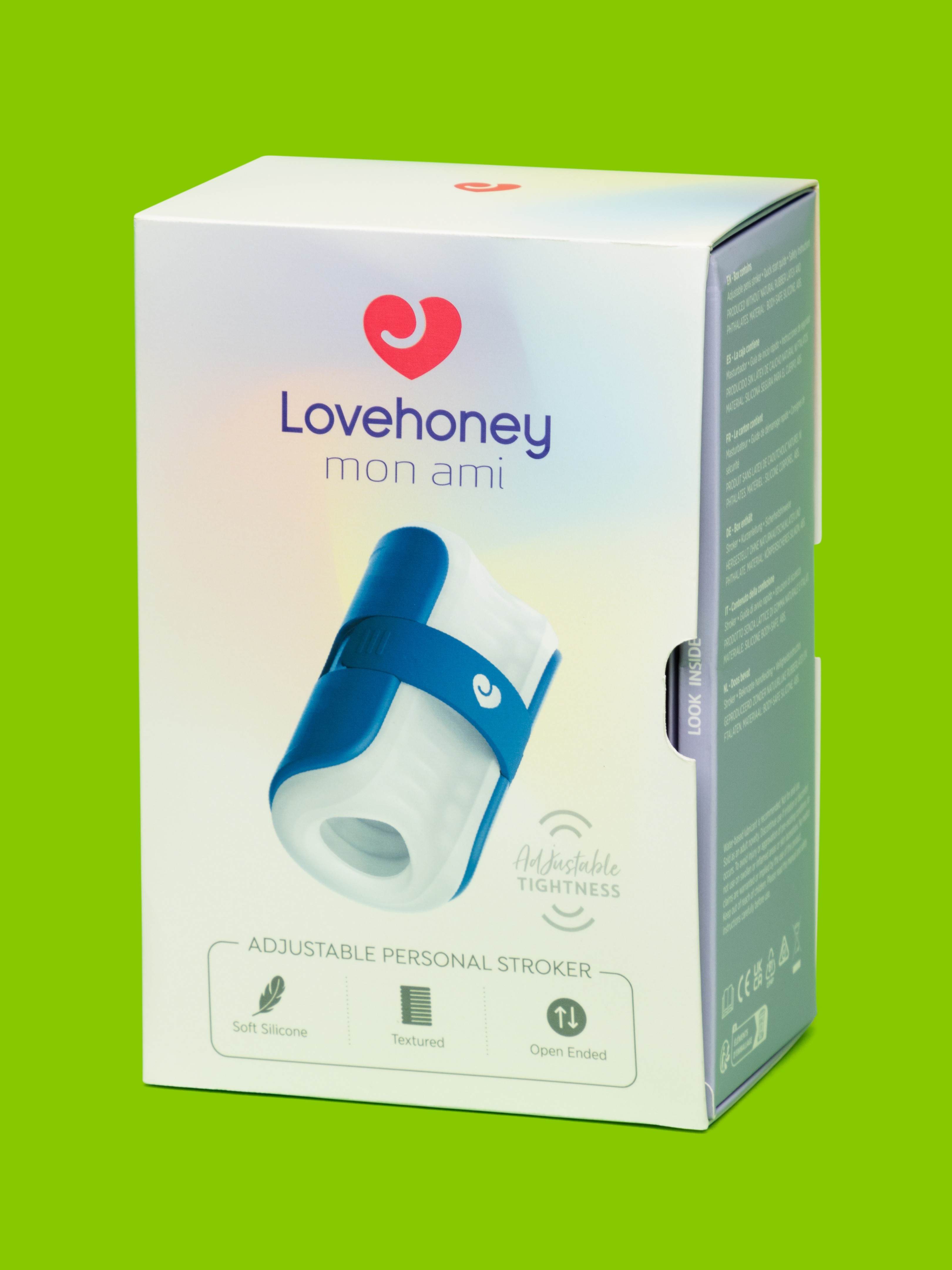 Lovehoney mon ami Adjustable Personal Stroker, Clear, hi-res
