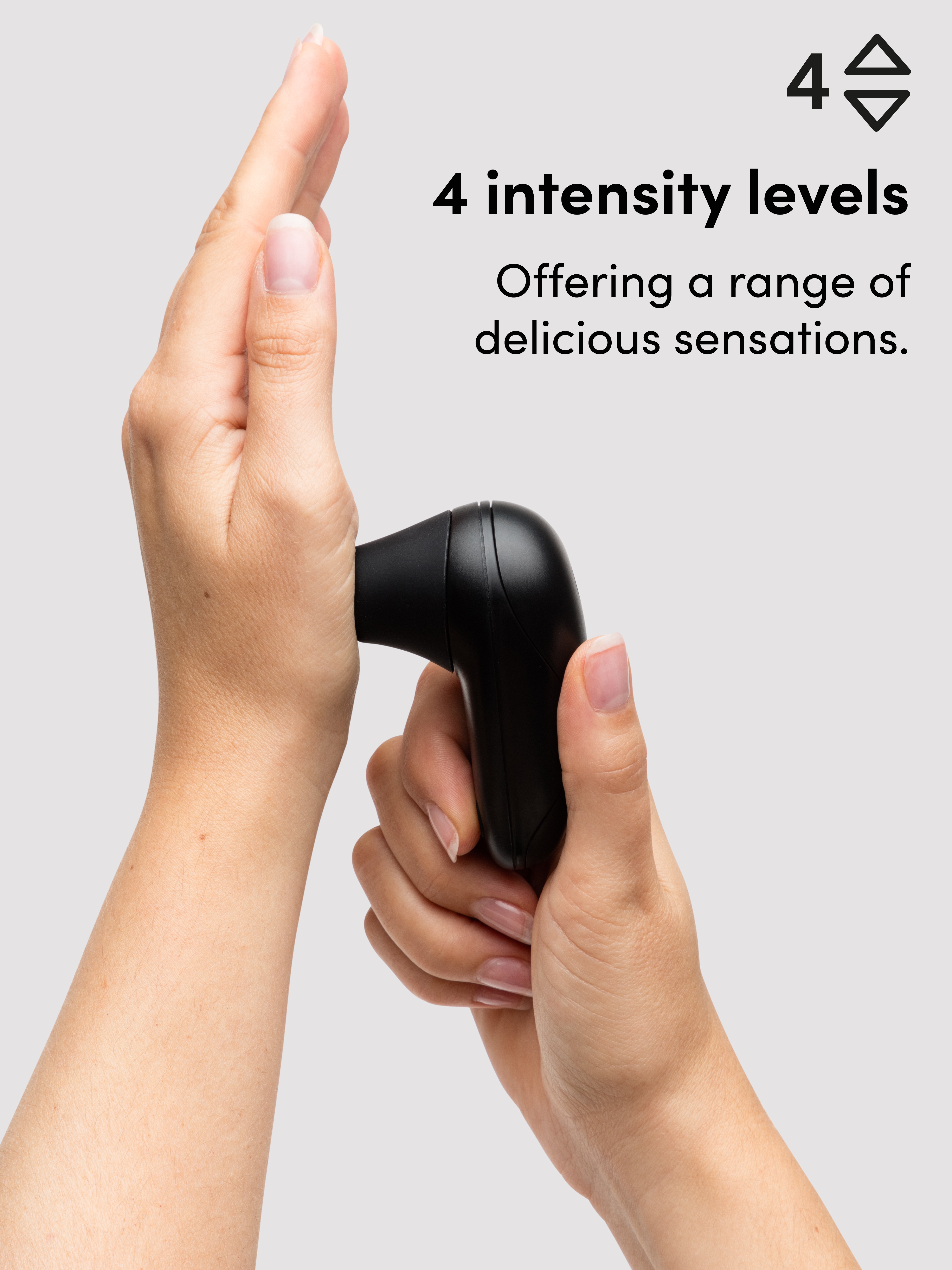 Womanizer X Lovehoney Starlet Rechargeable Clitoral Stimulator, Black, hi-res