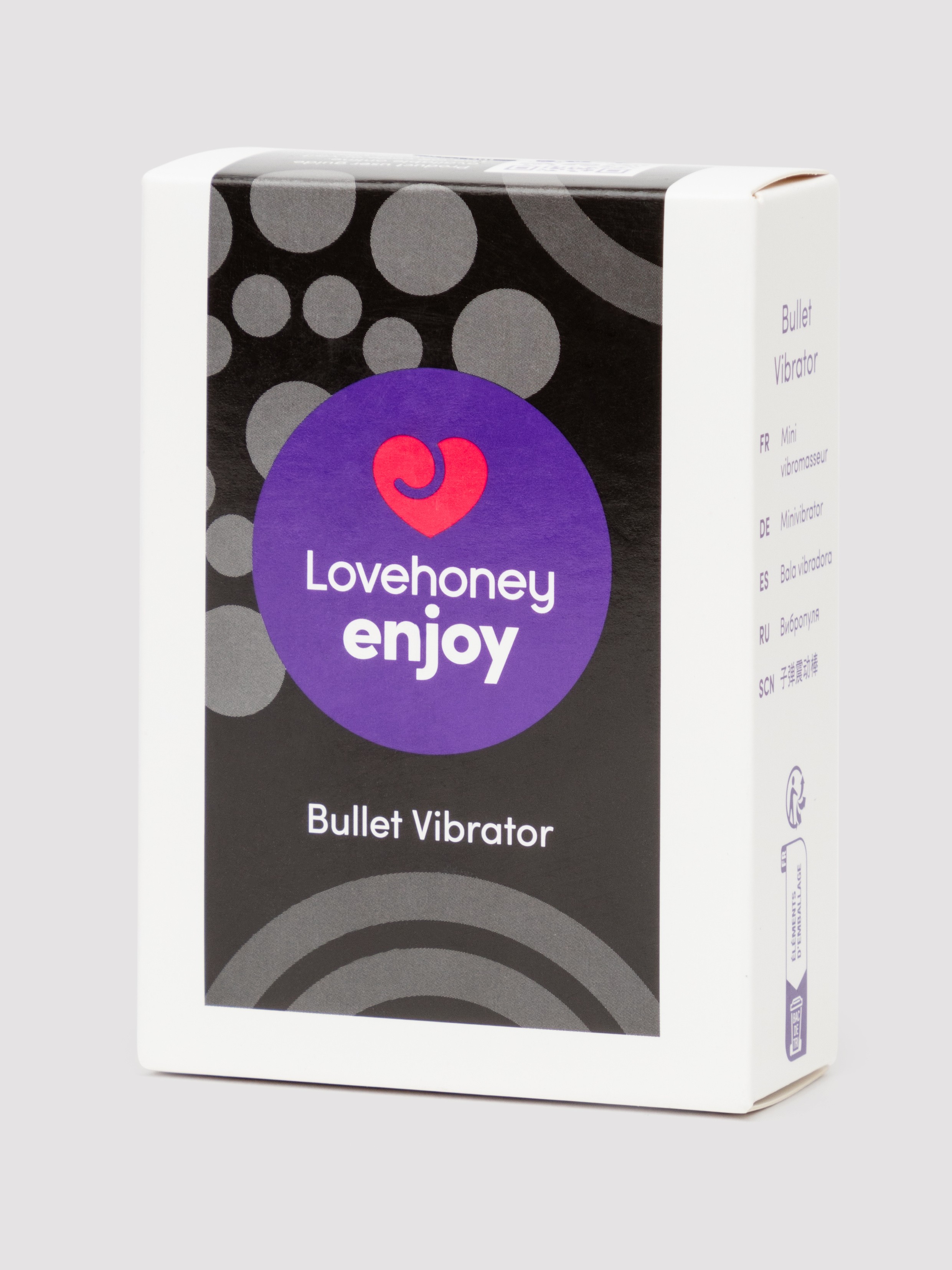 Lovehoney Enjoy Bullet Vibrator, Black, hi-res