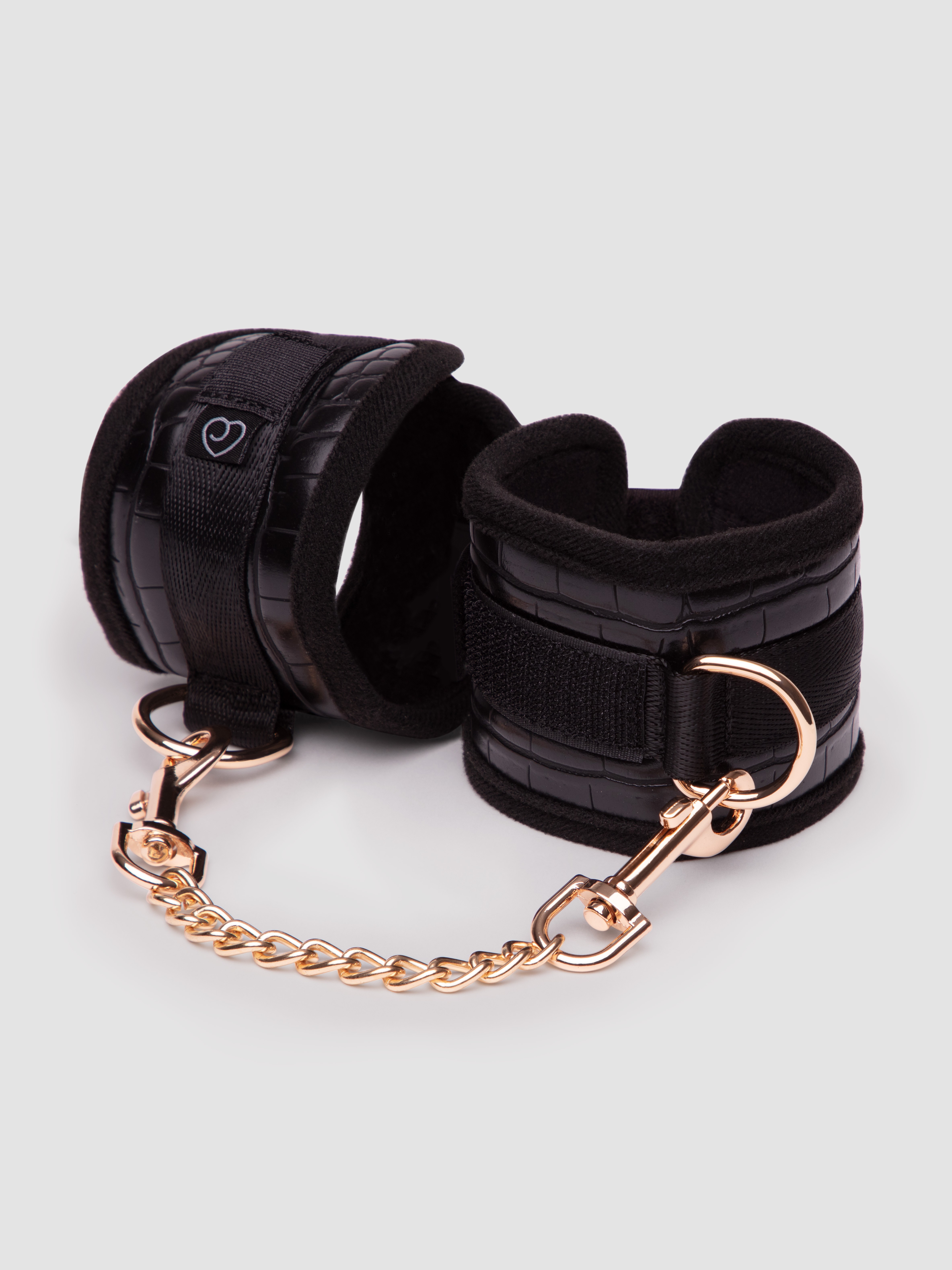 Lovehoney Position Pro Faux Leather Bondage Kit (3 Piece), Black, hi-res