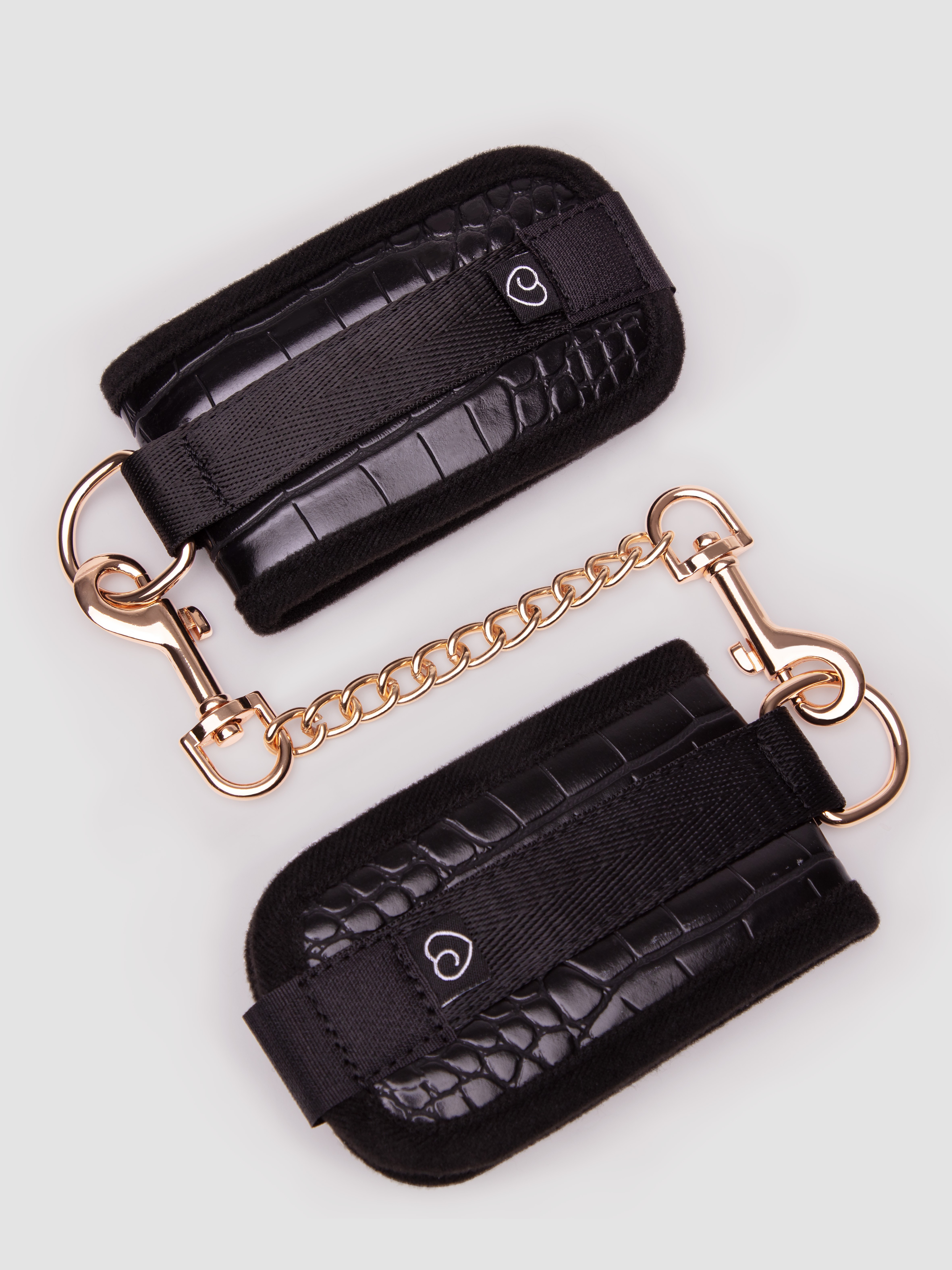 Lovehoney Position Pro Faux Leather Bondage Kit (3 Piece), Black, hi-res