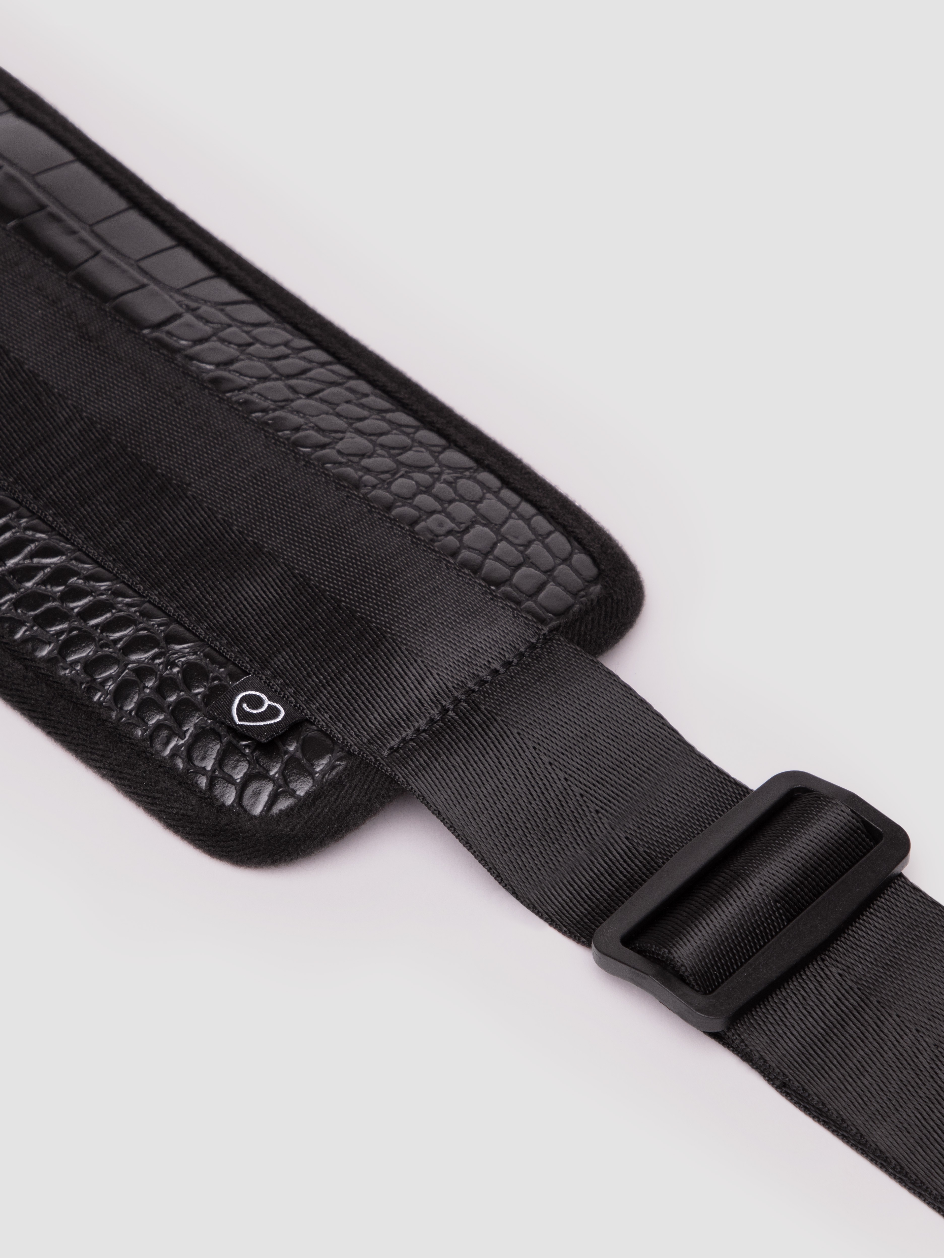 Lovehoney Position Pro Faux Leather Bondage Kit (3 Piece), Black, hi-res