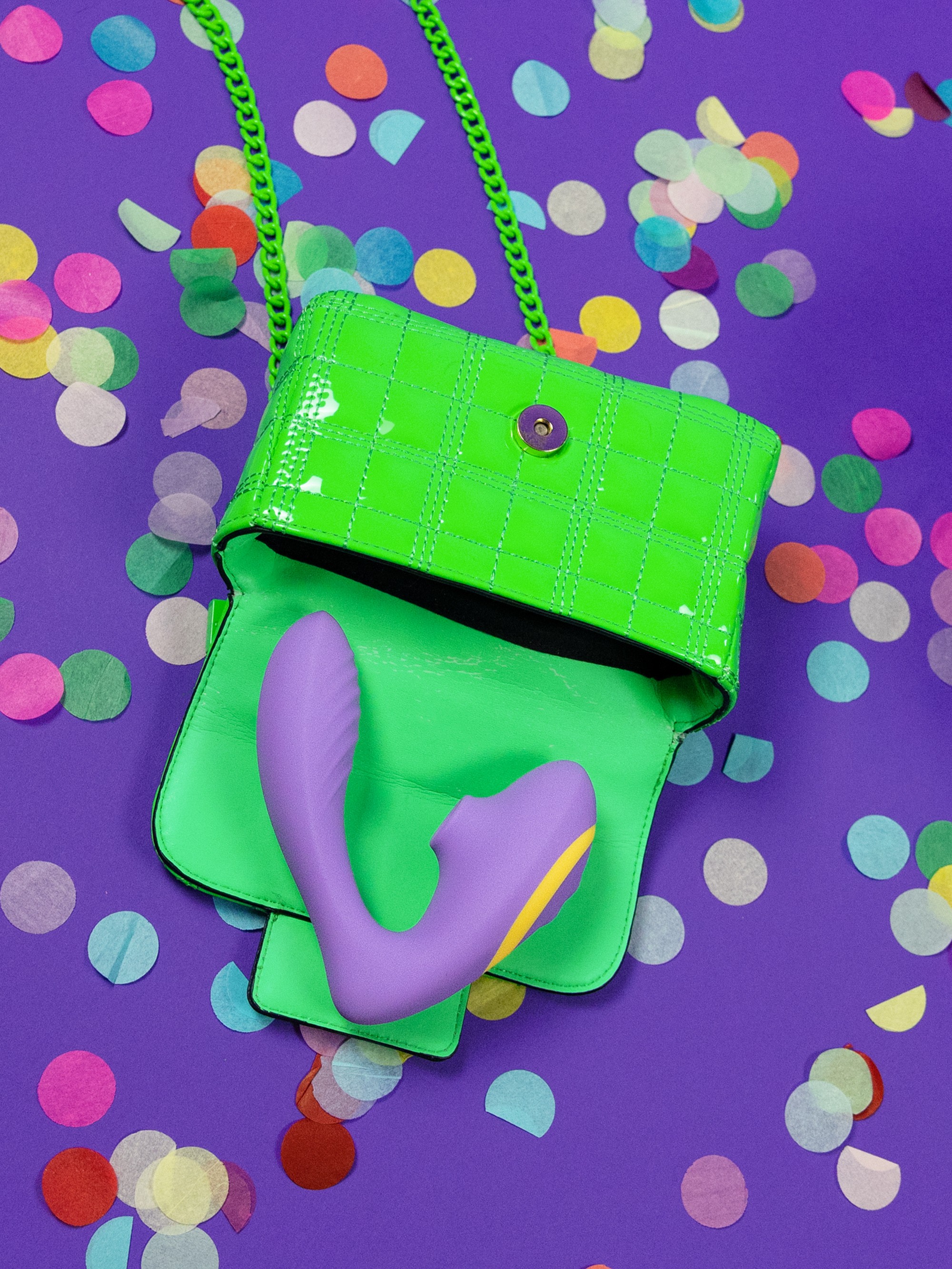 ROMP Reverb G-Spot and Clitoral Suction Stimulator, Purple, hi-res