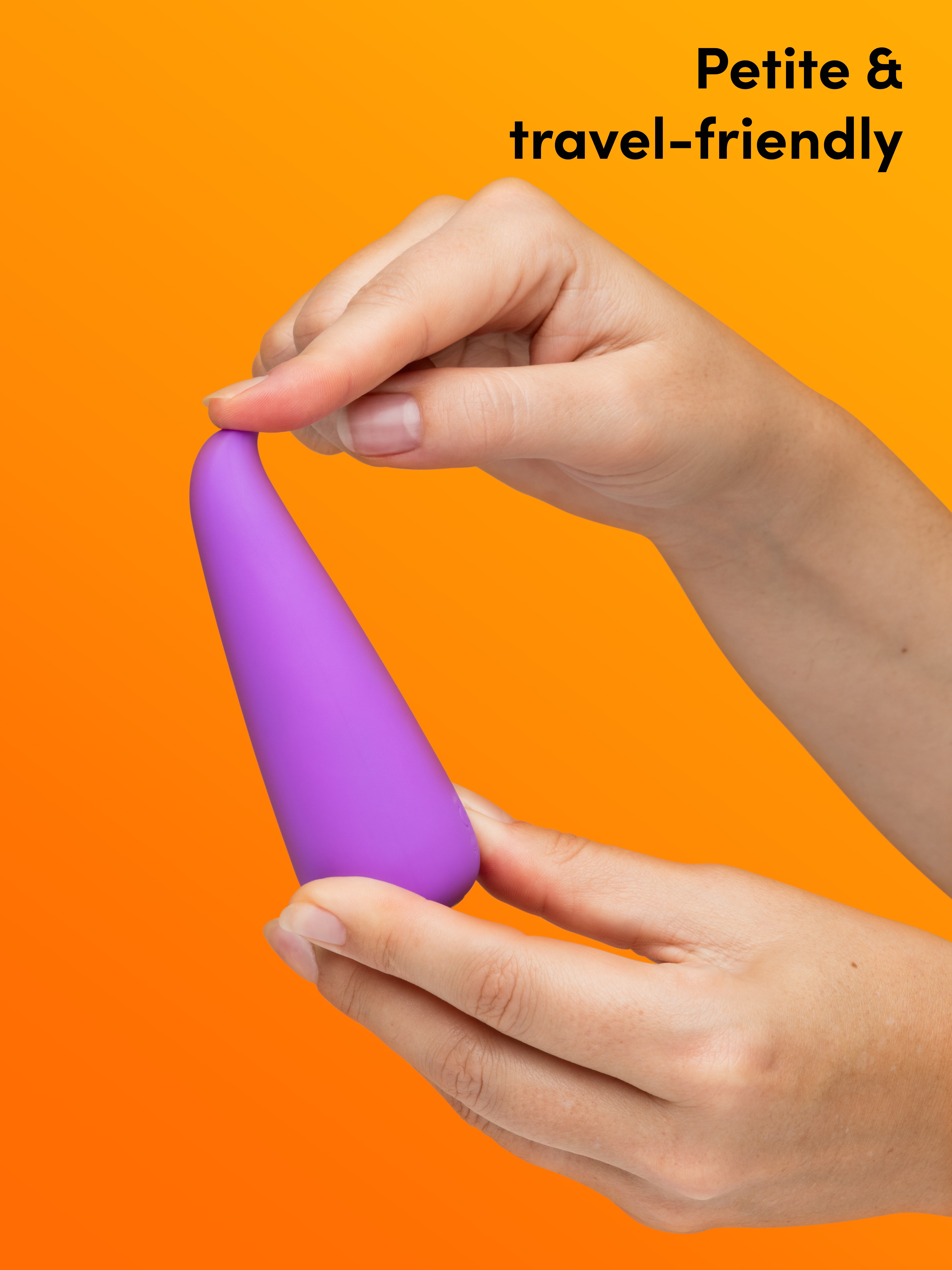 Lovehoney Pleasure Tip Rechargeable Silicone Vibrator, Purple, hi-res