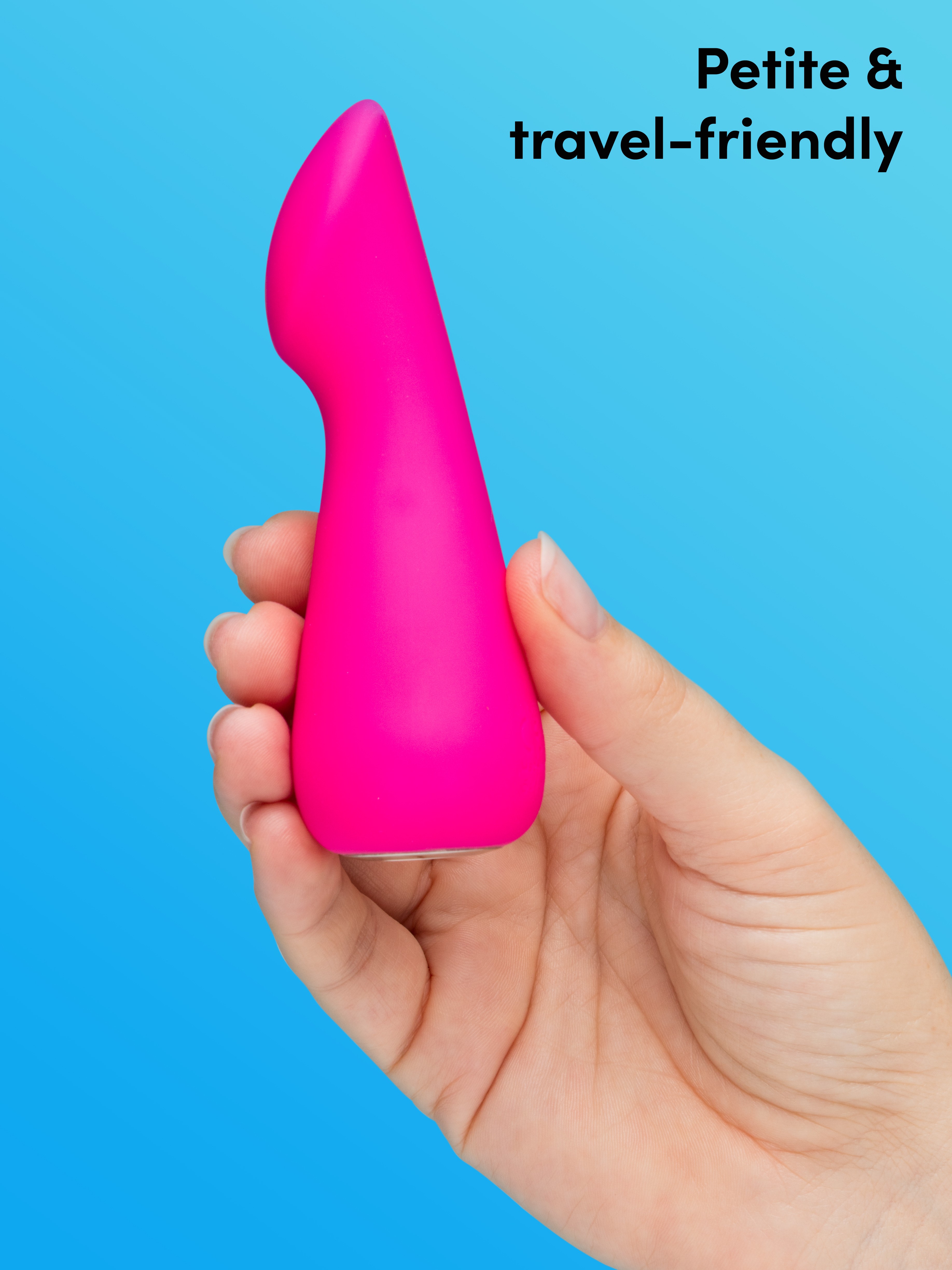 Lovehoney Pleasure Point Rechargeable Silicone Vibrator, Pink, hi-res