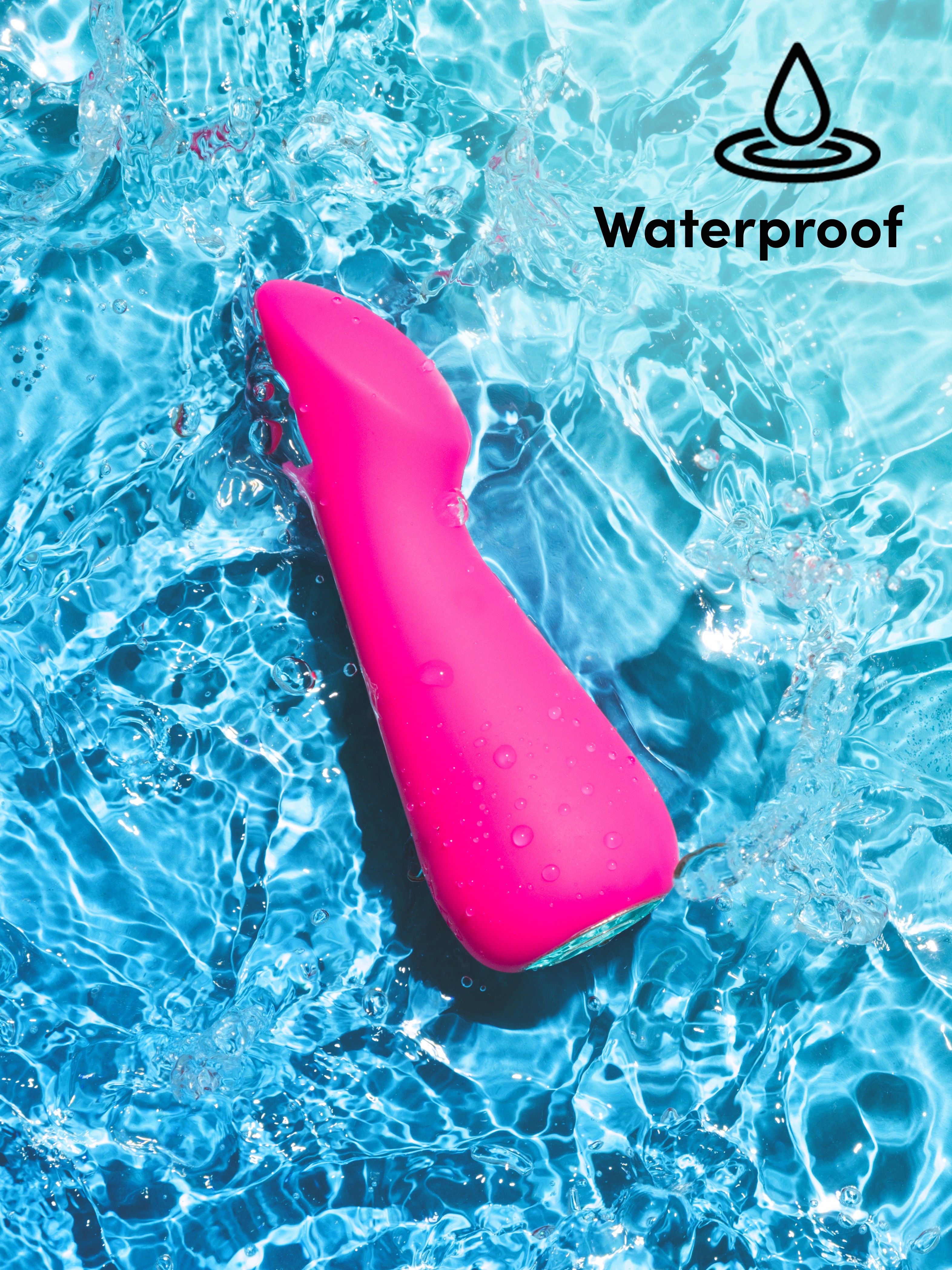 Lovehoney Pleasure Point Rechargeable Silicone Vibrator, Pink, hi-res