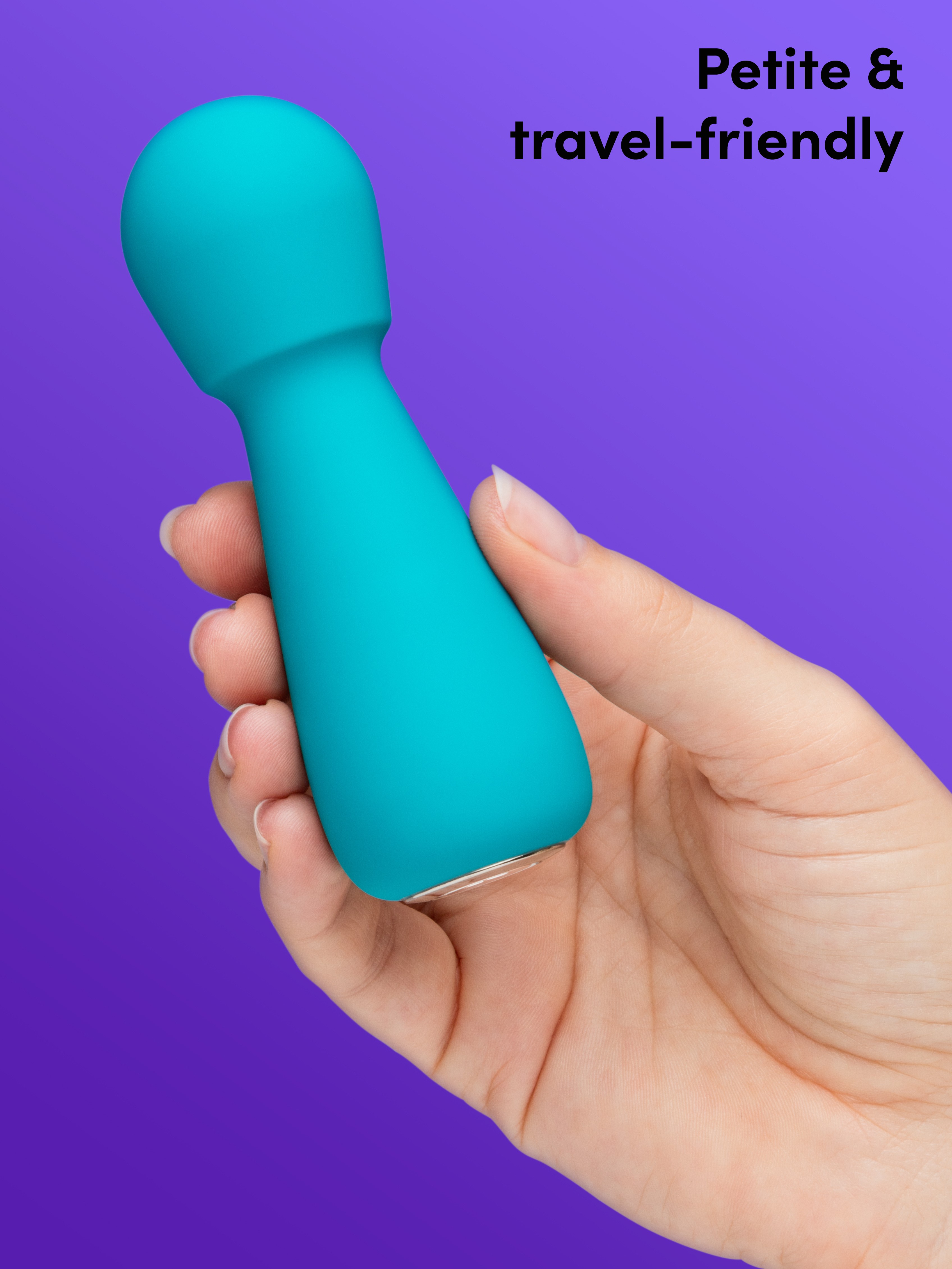 Lovehoney Secret Wonder Rechargeable Silicone Vibrator, Blue, hi-res