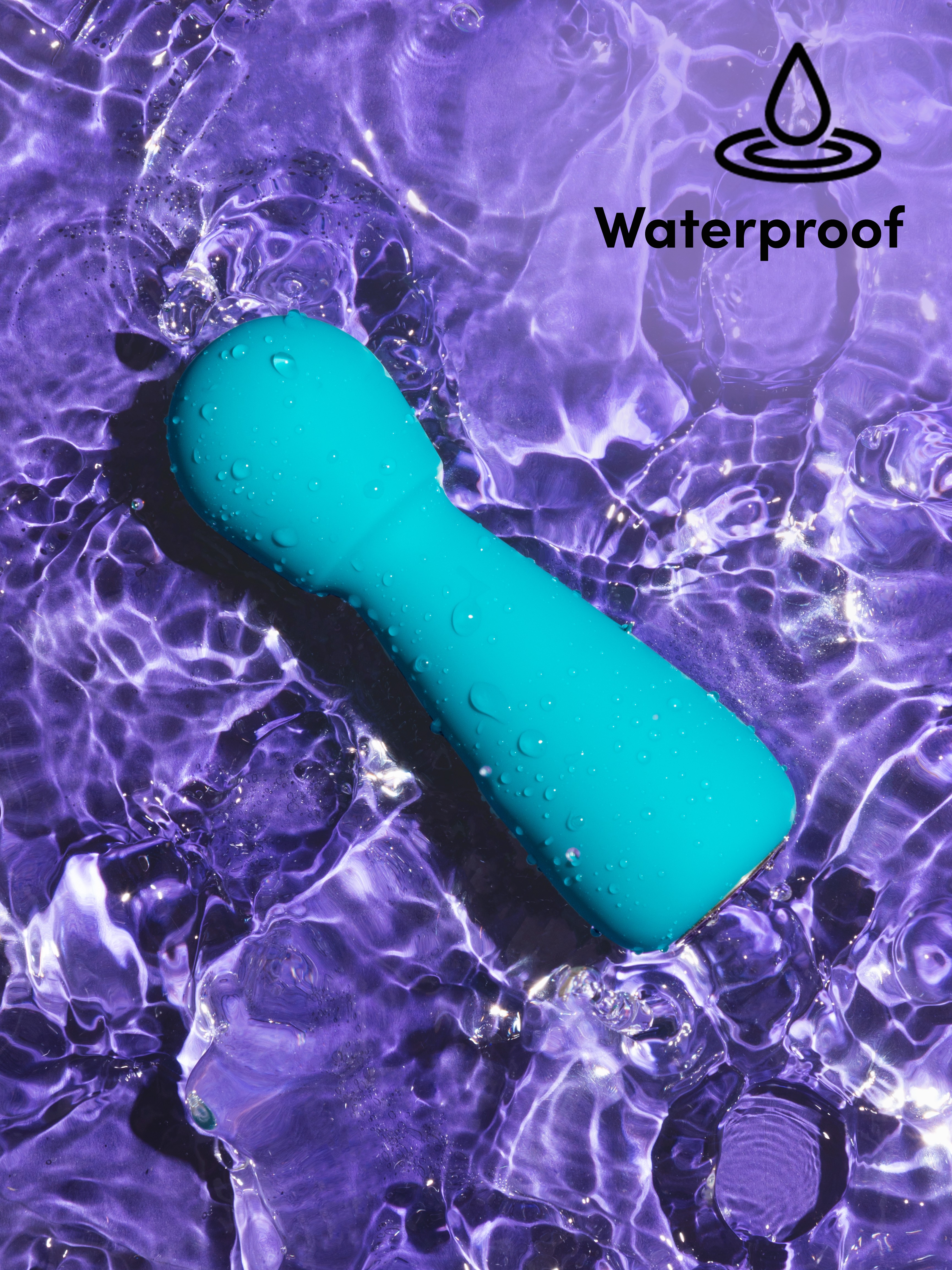 Lovehoney Secret Wonder Rechargeable Silicone Vibrator, Blue, hi-res