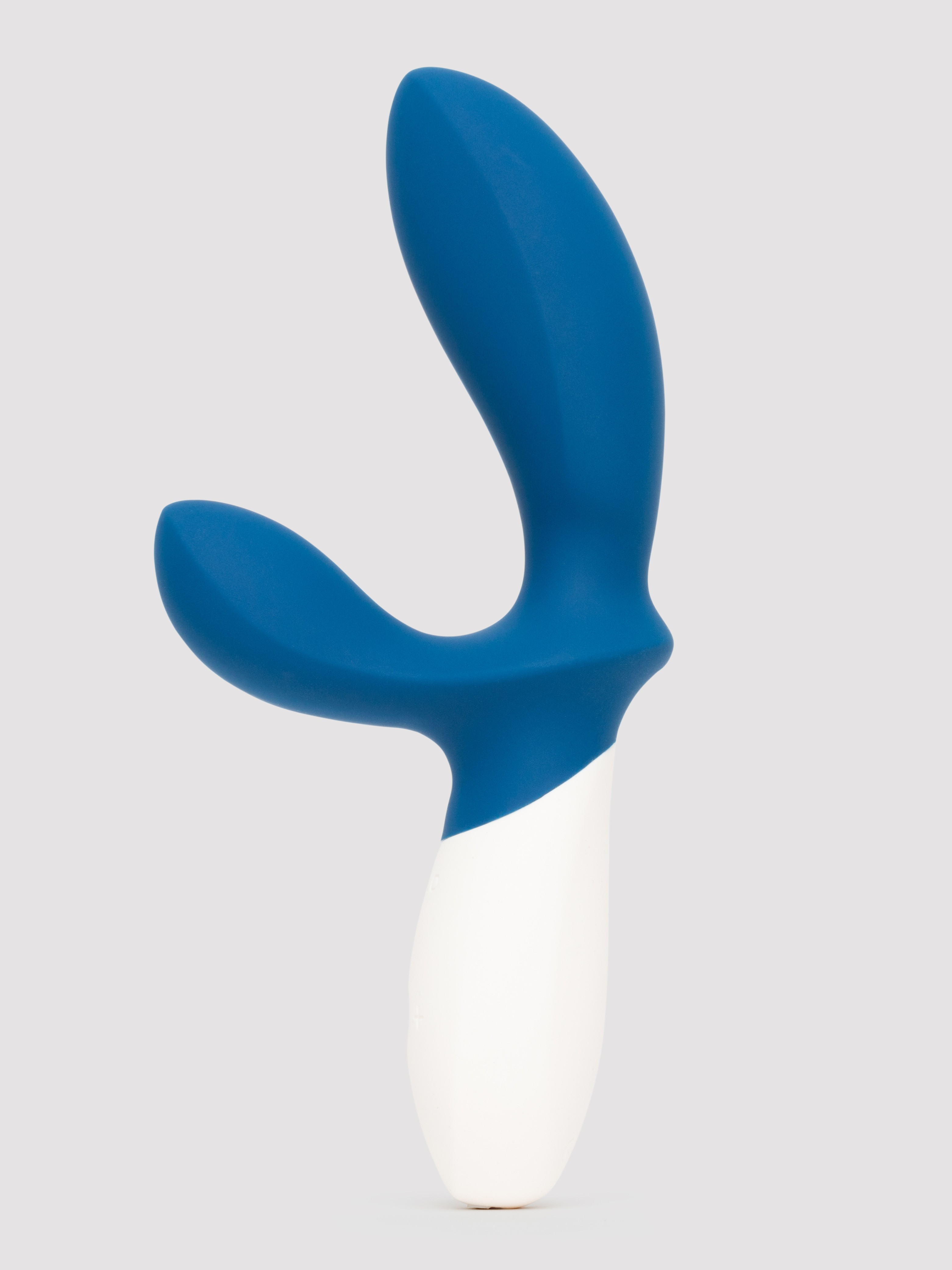 Lelo Loki Wave 2 Rechargeable Rotating and Vibrating Prostate Massager, Blue, hi-res