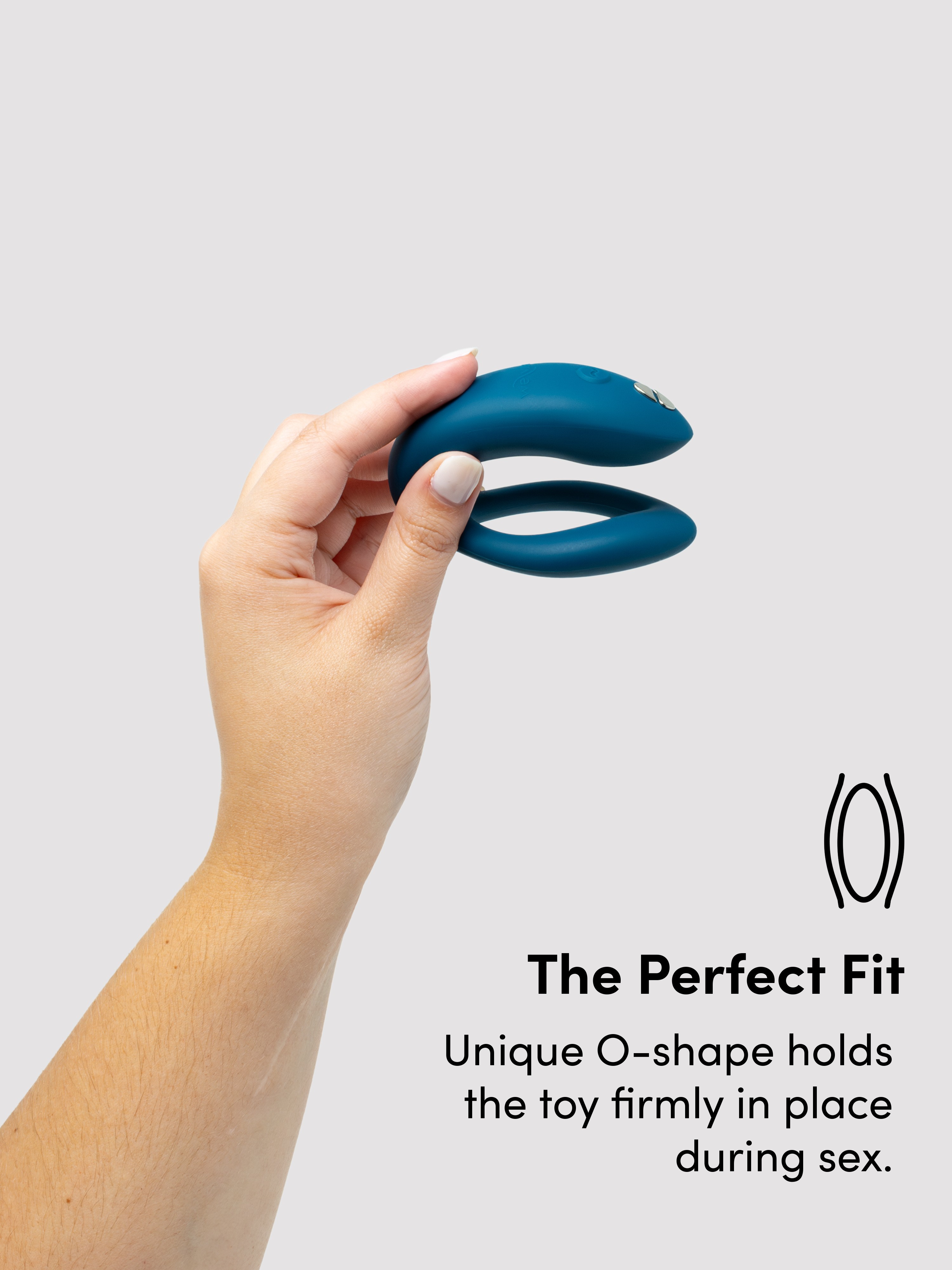 We-Vibe Sync O Remote and App Controlled Rechargeable Couple's Vibrator, Green, hi-res