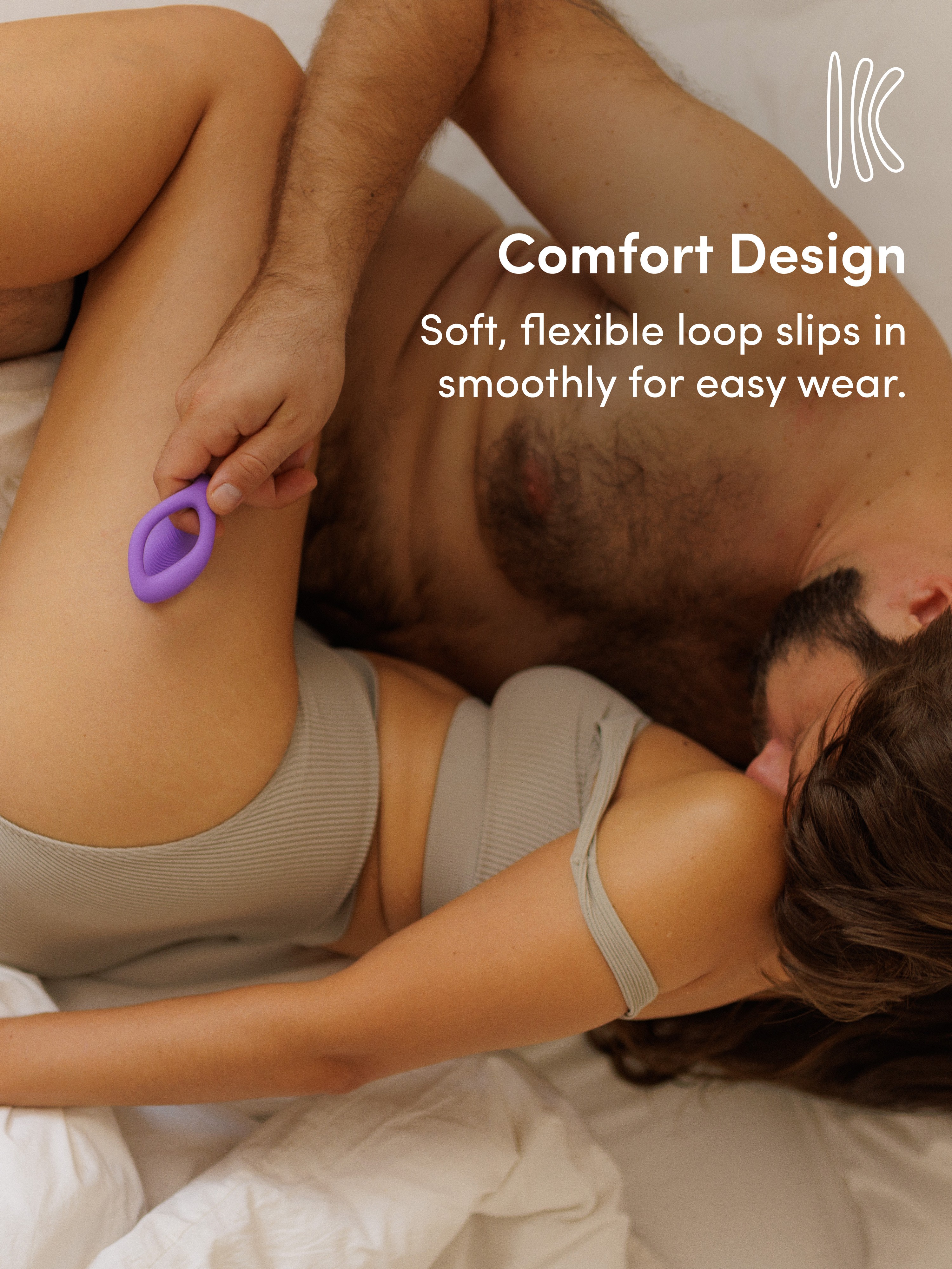 We-Vibe Sync O Remote and App Controlled Rechargeable Couple's Vibrator, Purple, hi-res
