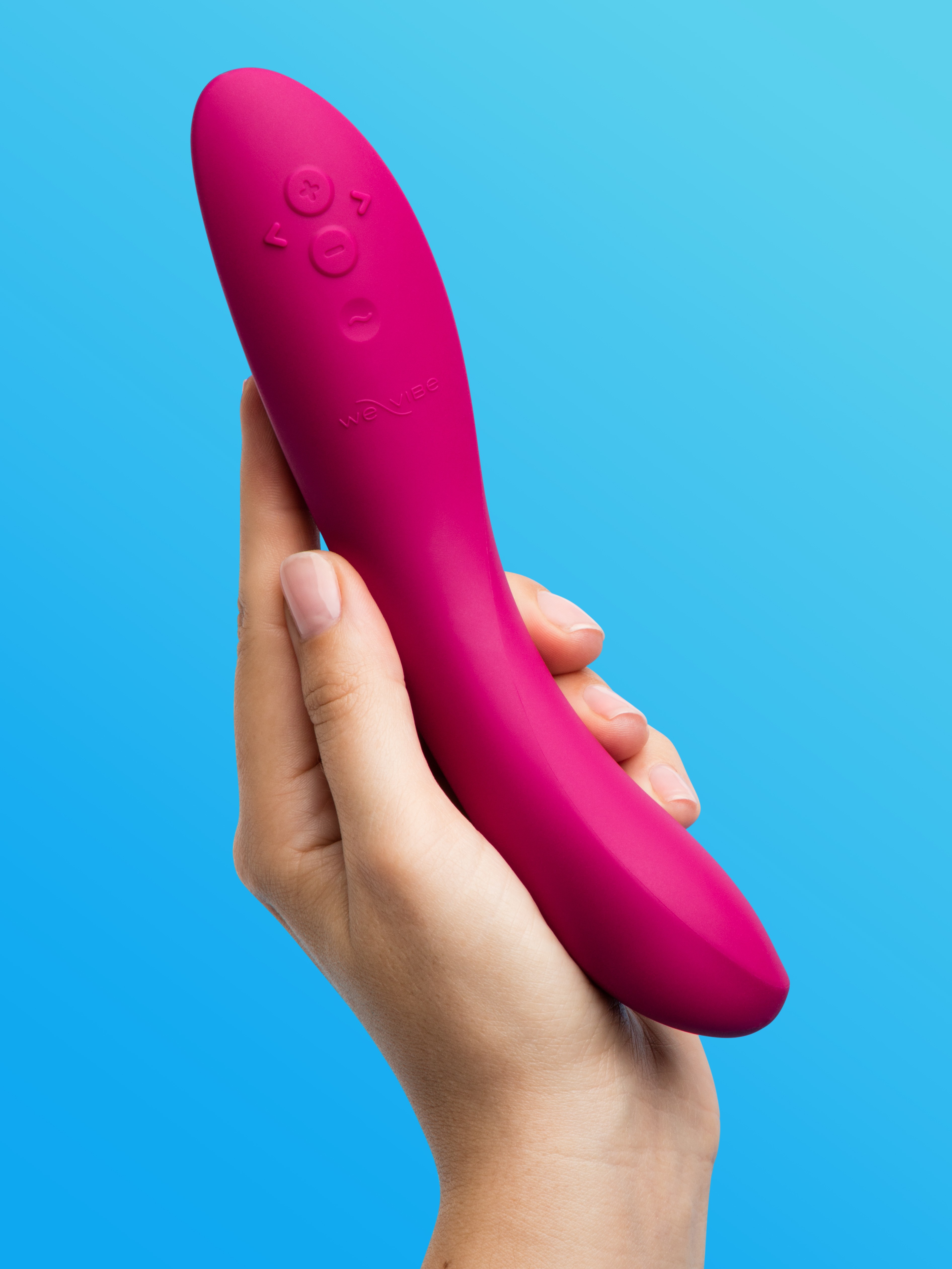 We-Vibe Rave 2 App Controlled G-Spot Vibrator, Pink, hi-res
