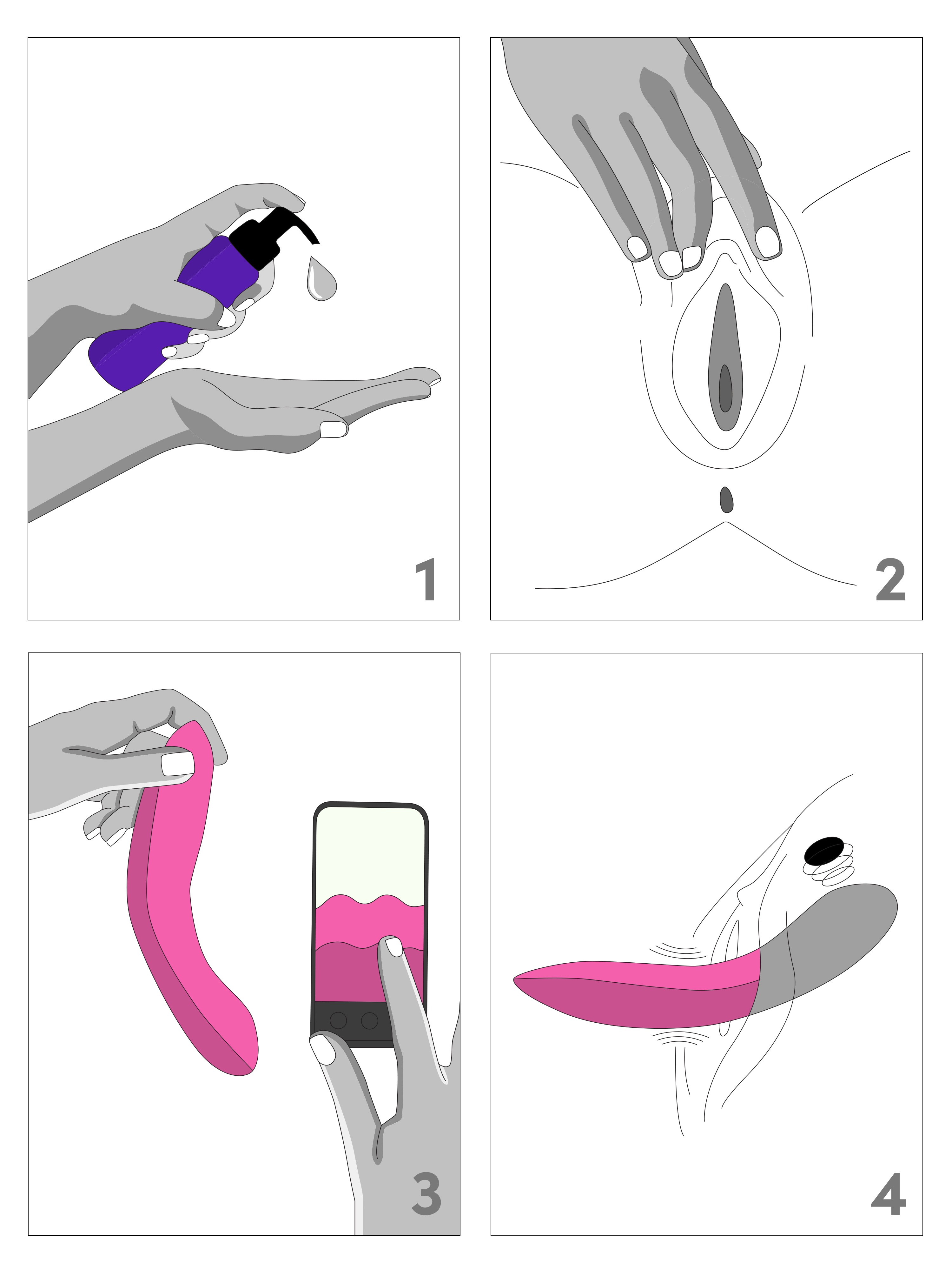 We-Vibe Rave 2 App Controlled G-Spot Vibrator, Pink, hi-res