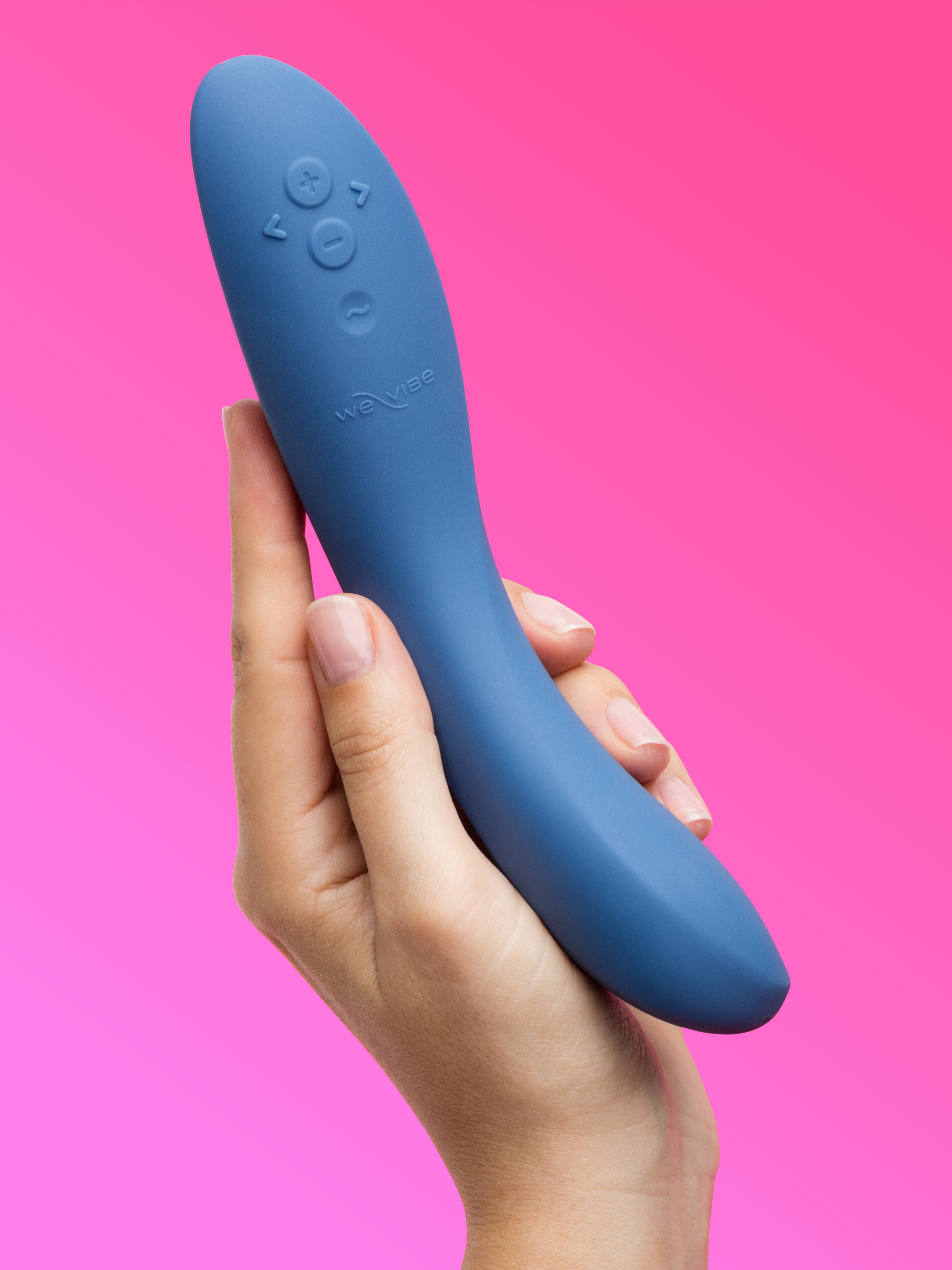 We-Vibe Rave 2 App Controlled G-Spot Vibrator, Blue, hi-res
