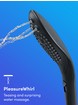 Womanizer X hansgrohe Wave Clitoral Stimulation Shower Head, Black, hi-res