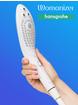 Womanizer X hansgrohe Wave Clitoral Stimulation Shower Head, White, hi-res
