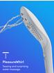 Womanizer X hansgrohe Wave Clitoral Stimulation Shower Head, White, hi-res