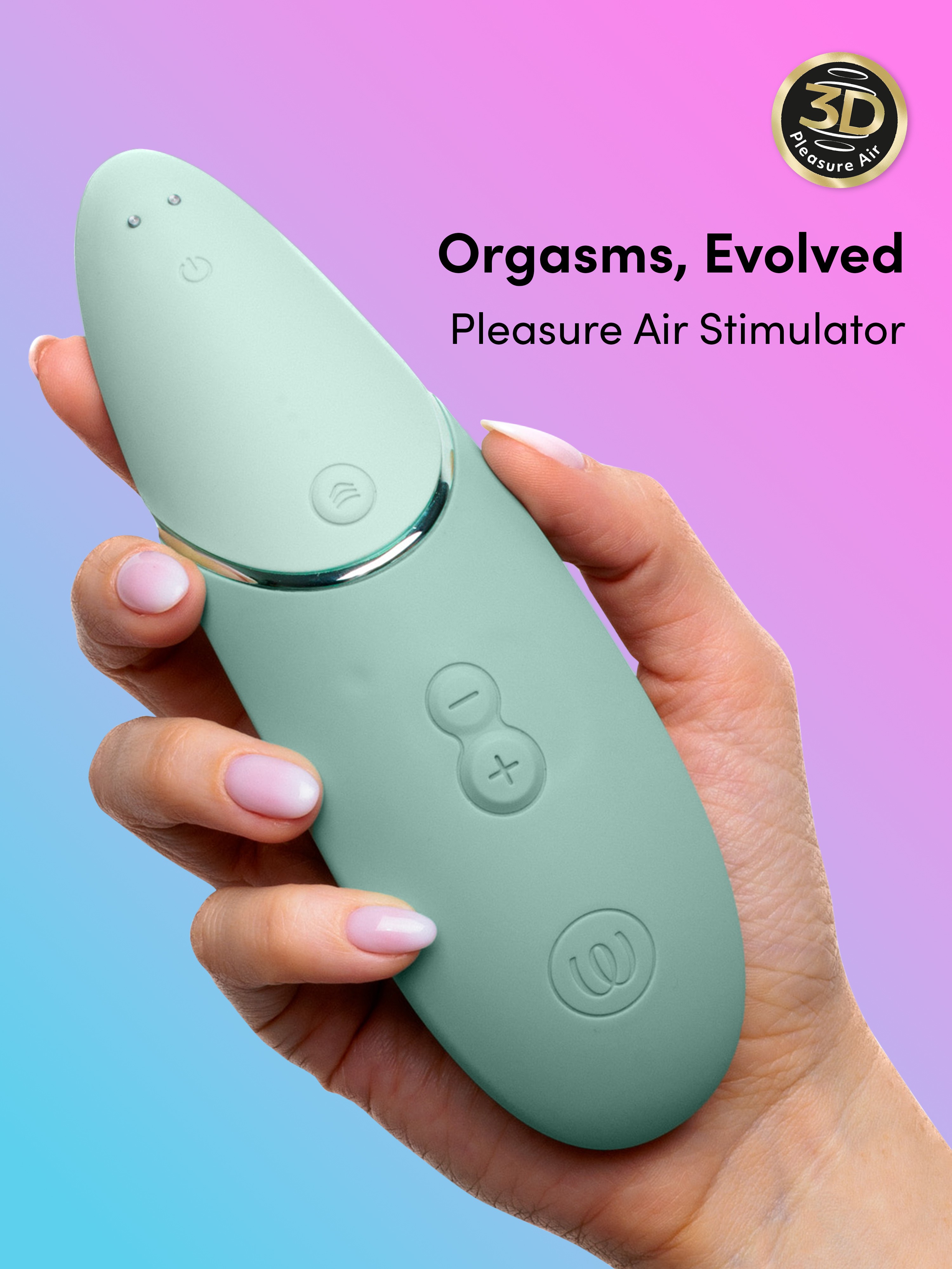 Womanizer Next Clitoral Suction Stimulator, Green, hi-res