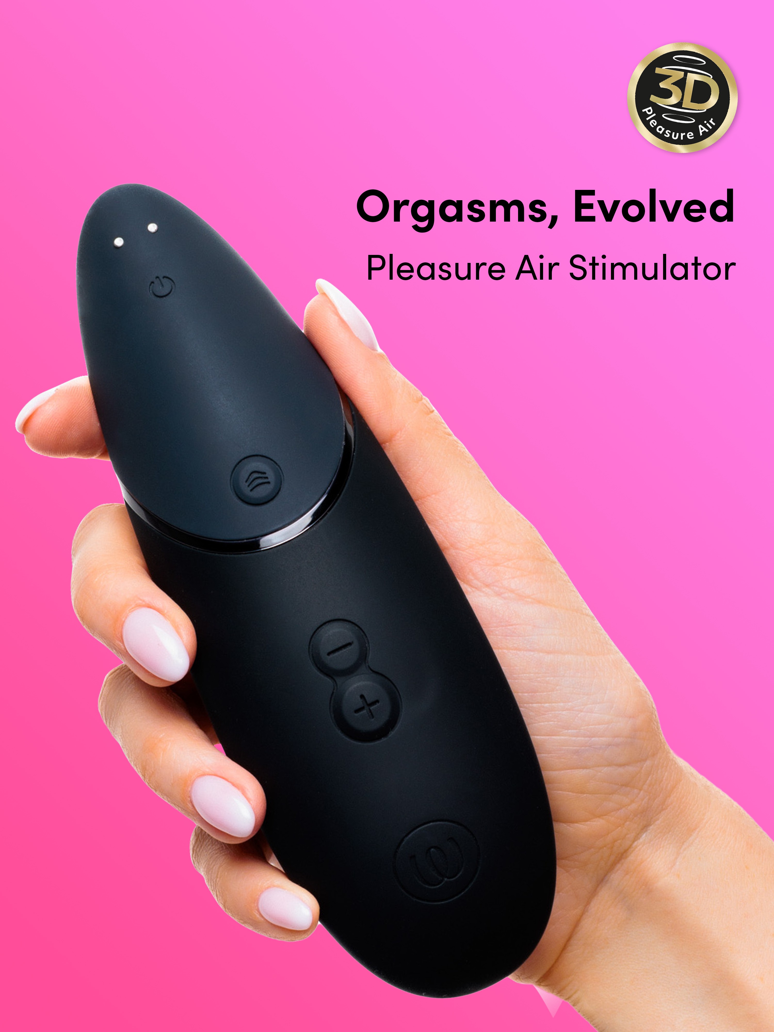 Womanizer Next Clitoral Suction Stimulator, Black, hi-res
