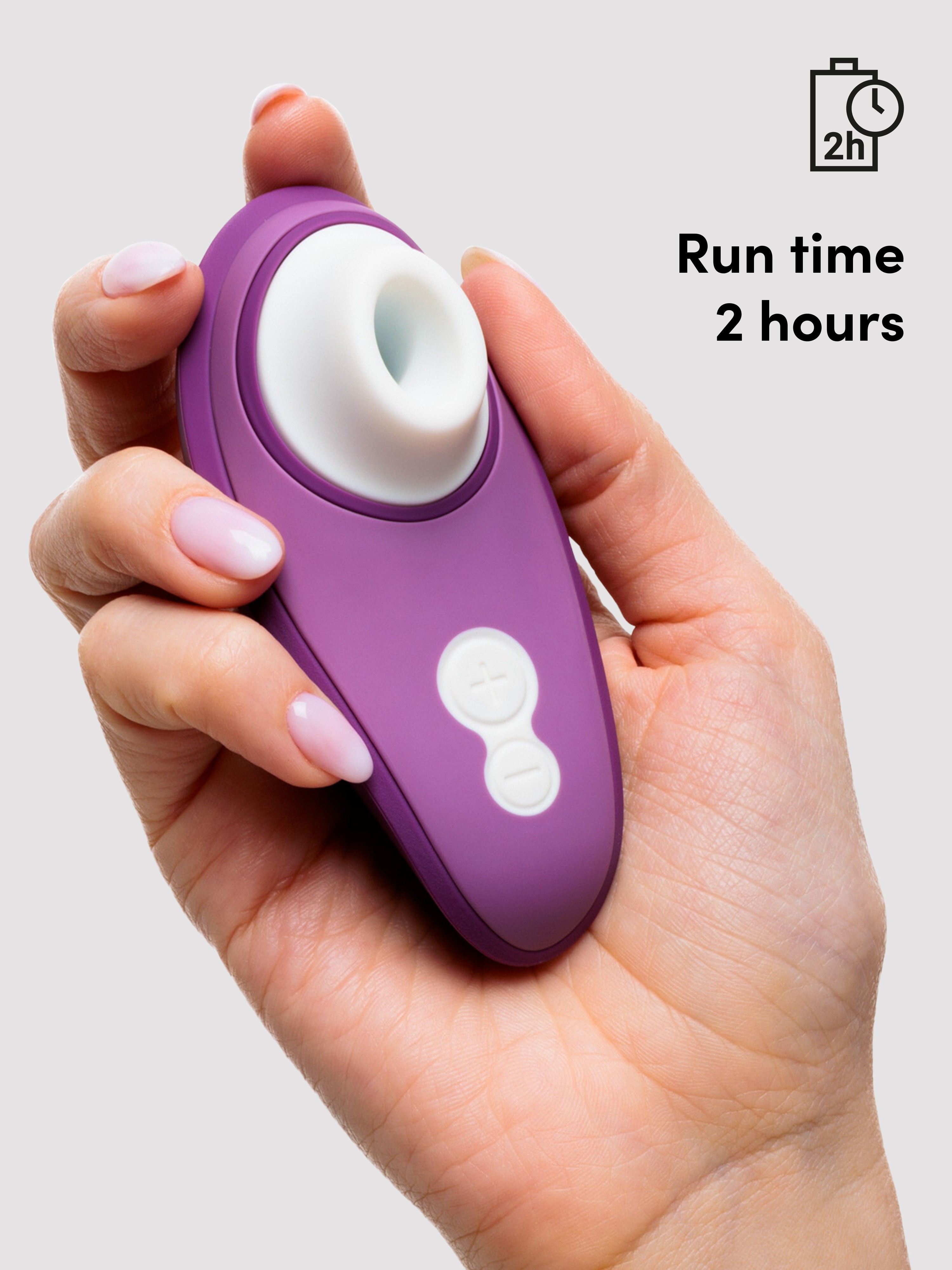 Womanizer Liberty 2 Travel Clitoral Suction Stimulator, Purple, hi-res