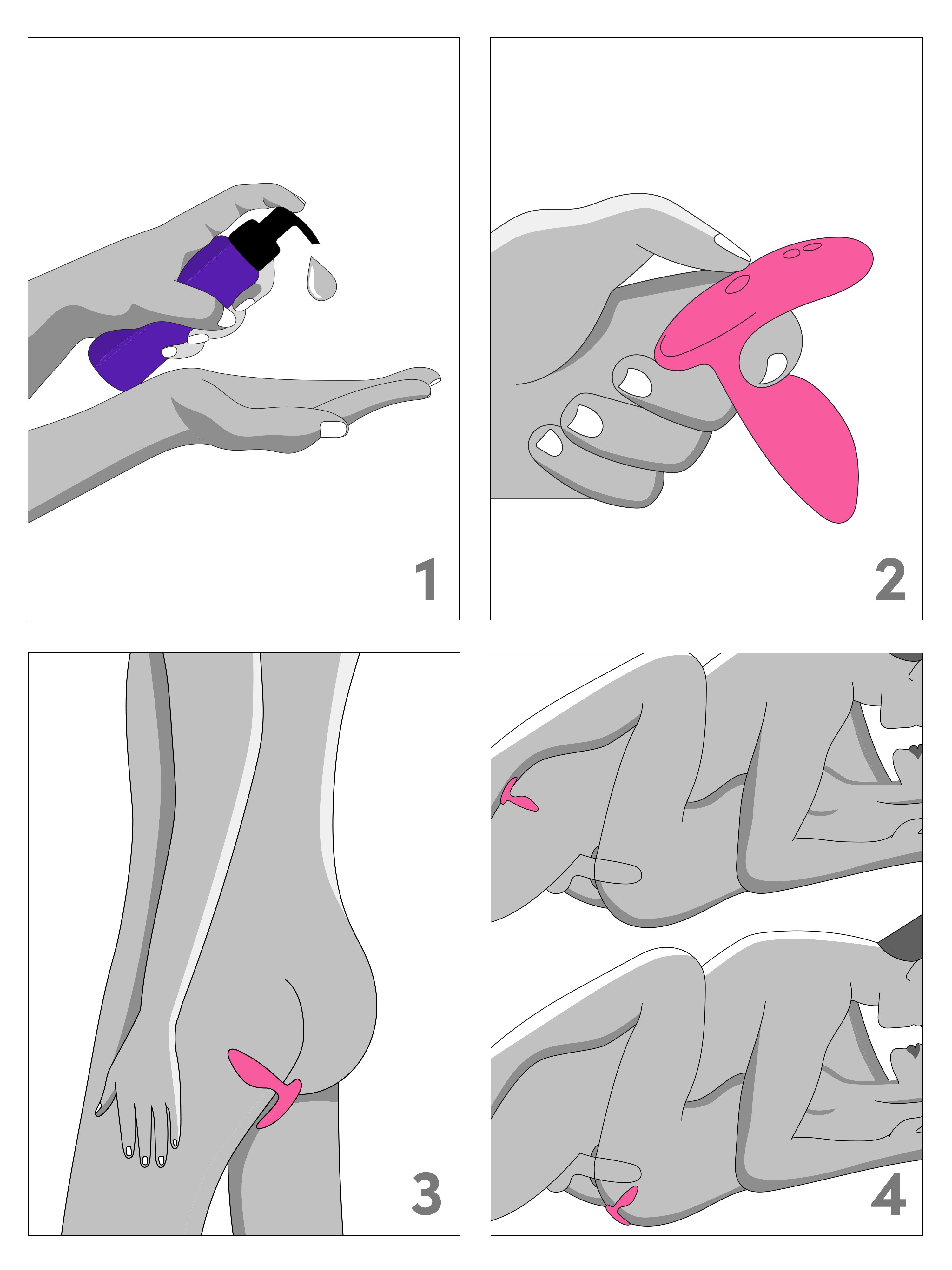 We-Vibe Ditto+ Rechargeable Remote and App Control Vibrating Butt Plug, Pink, hi-res