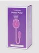 Lovehoney Power Petal 2-in-1 Clitoral Suction Stimulator with Thrusting Egg Vibrator, Red, hi-res